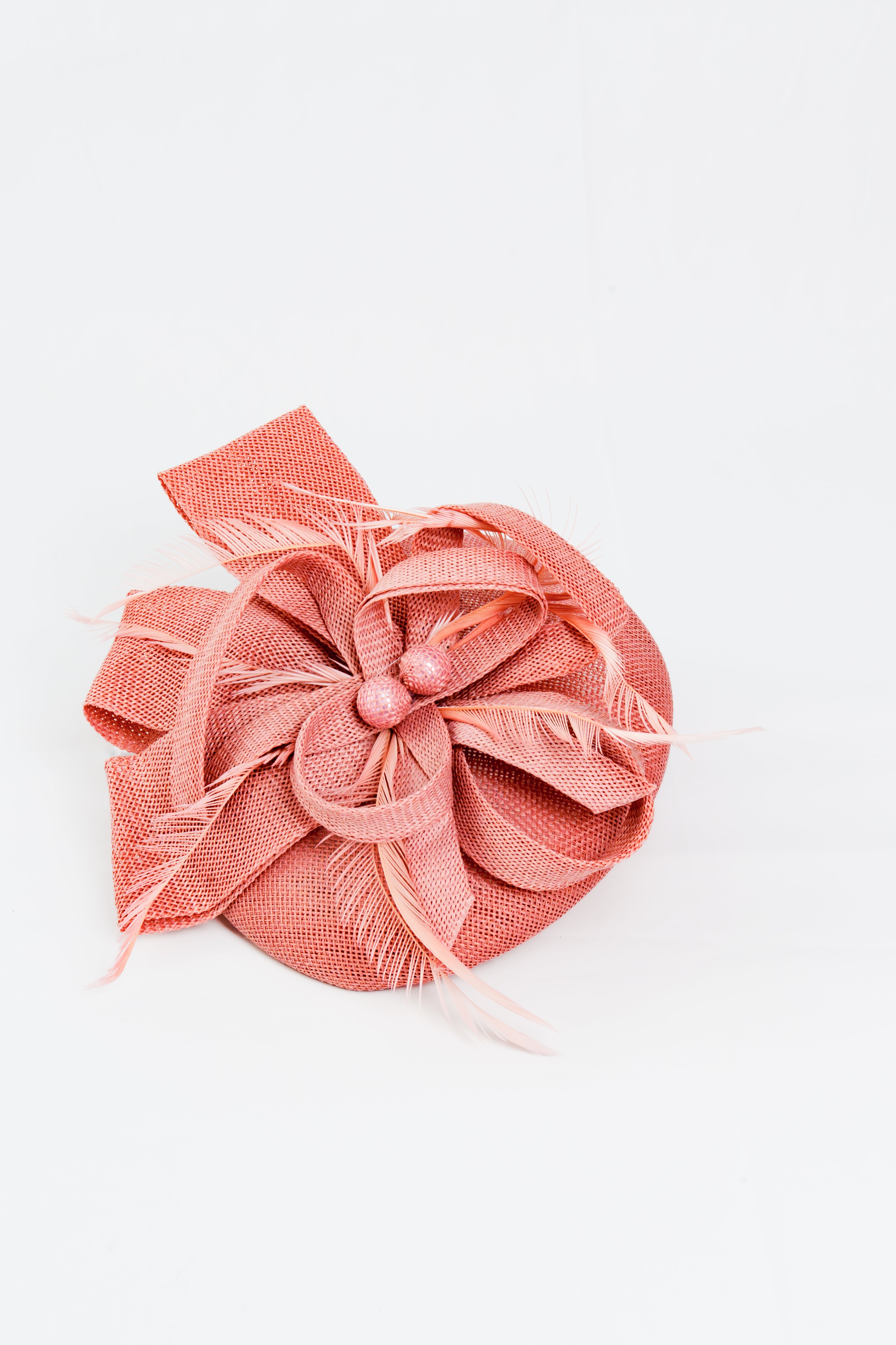 Elegant Feathers & Bow Fascinator