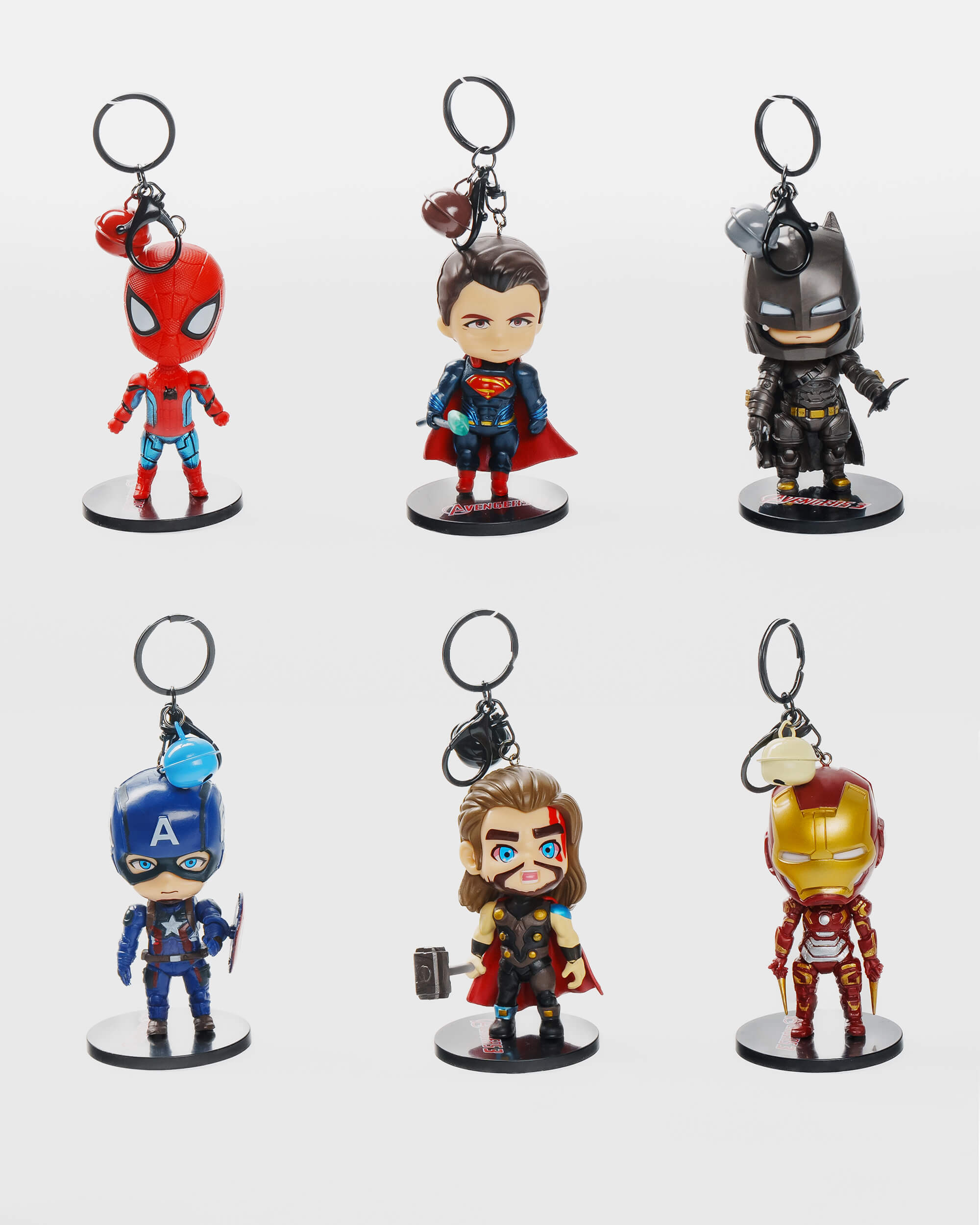 Marvel and DC Super Heroes Set (6 pcs)