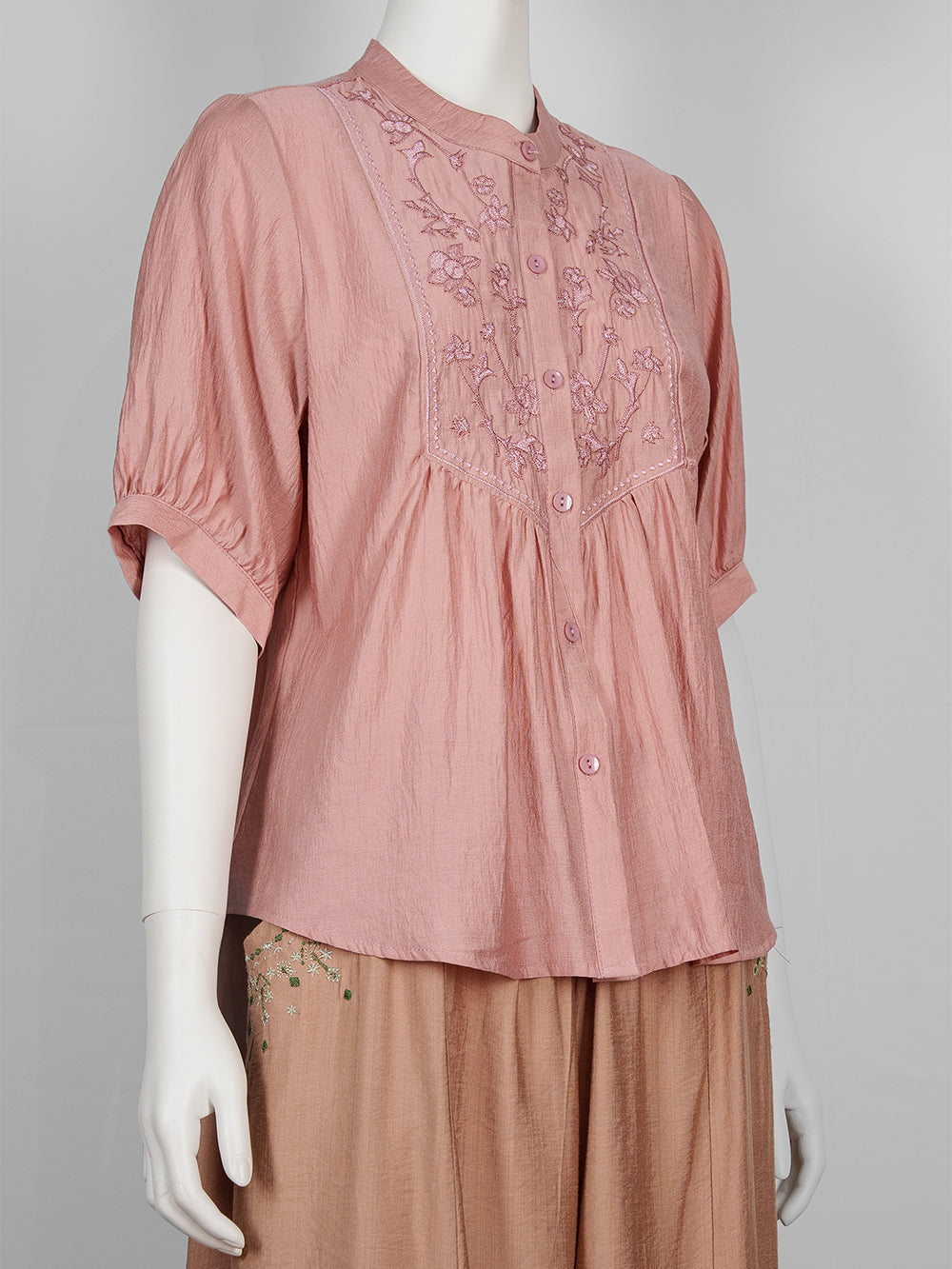 Botanic Embroidered Blouse