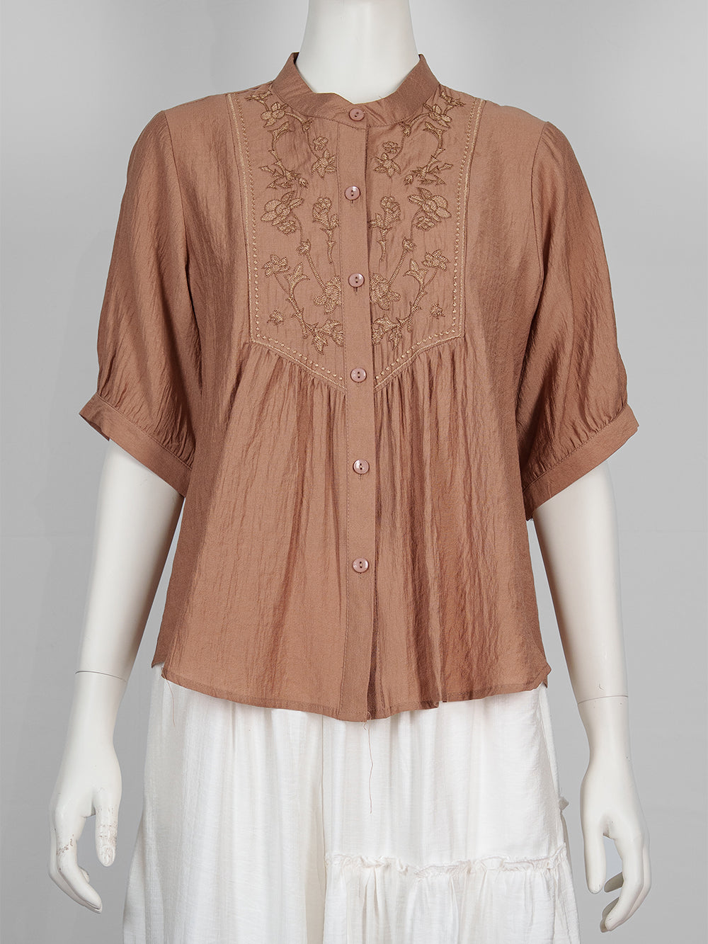 Botanic Embroidered Blouse