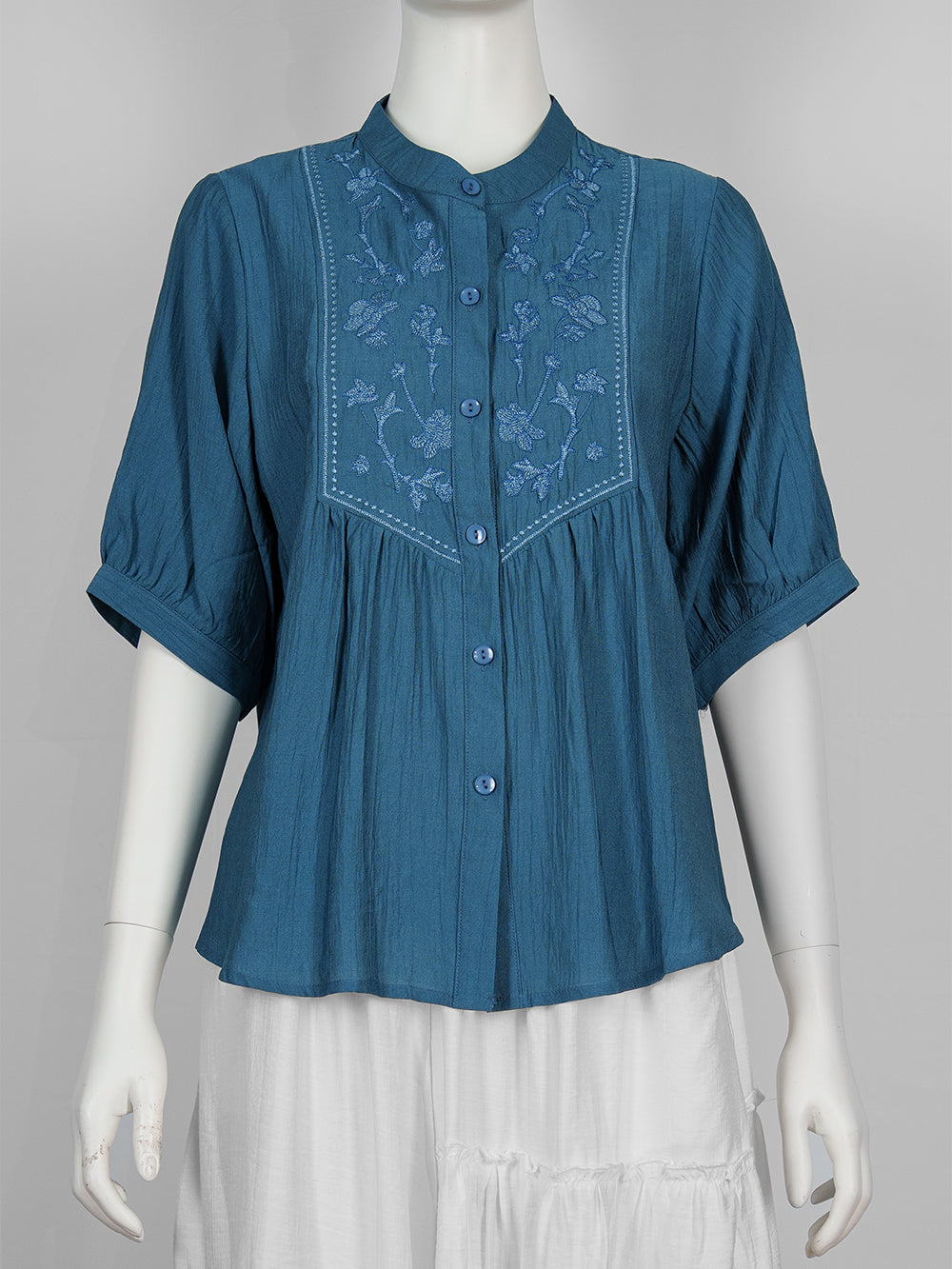 Botanic Embroidered Blouse