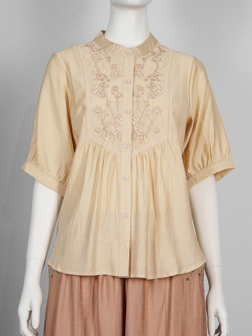 Botanic Embroidered Blouse