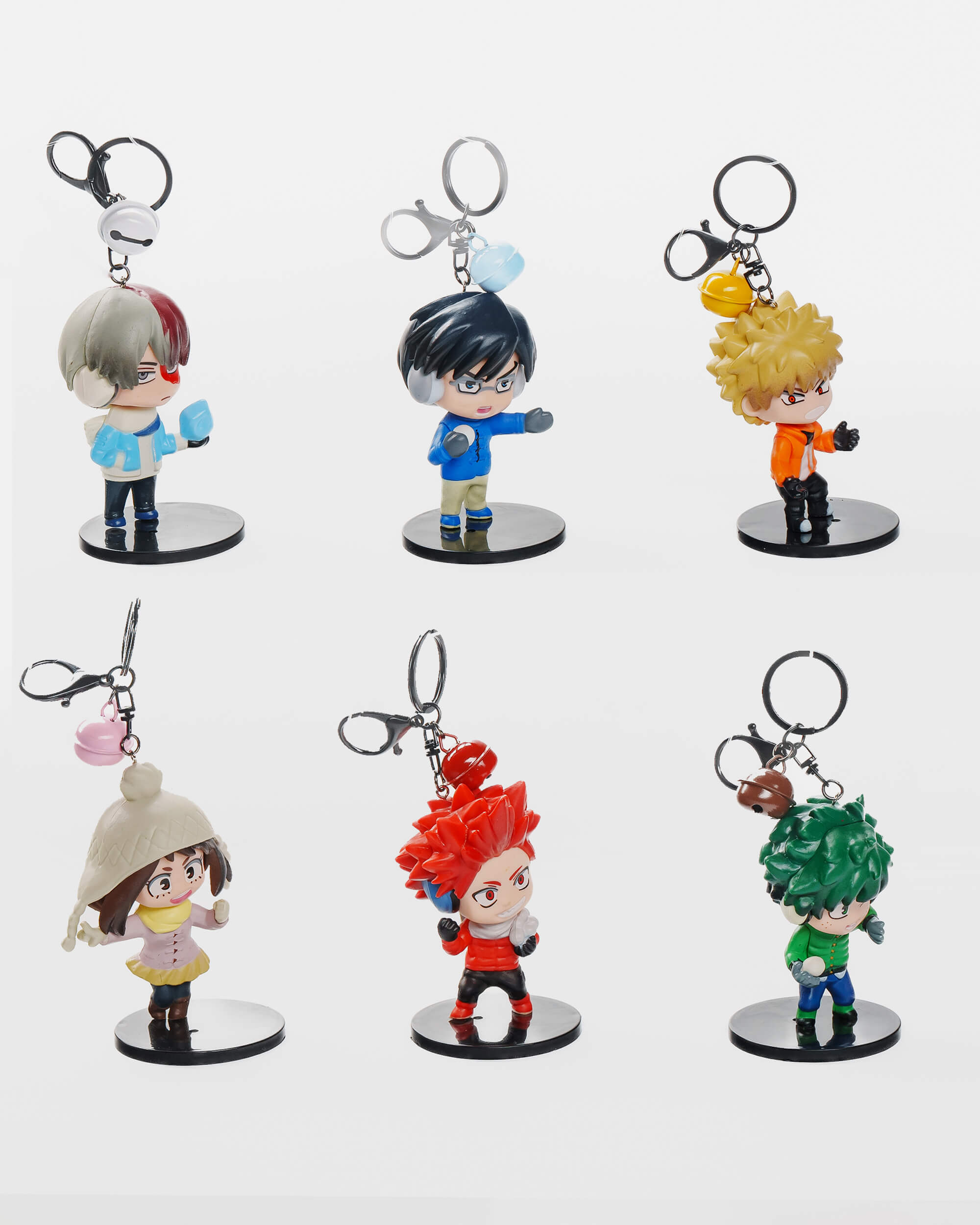 My Hero Academia Winter Keychain Set (6 pcs)