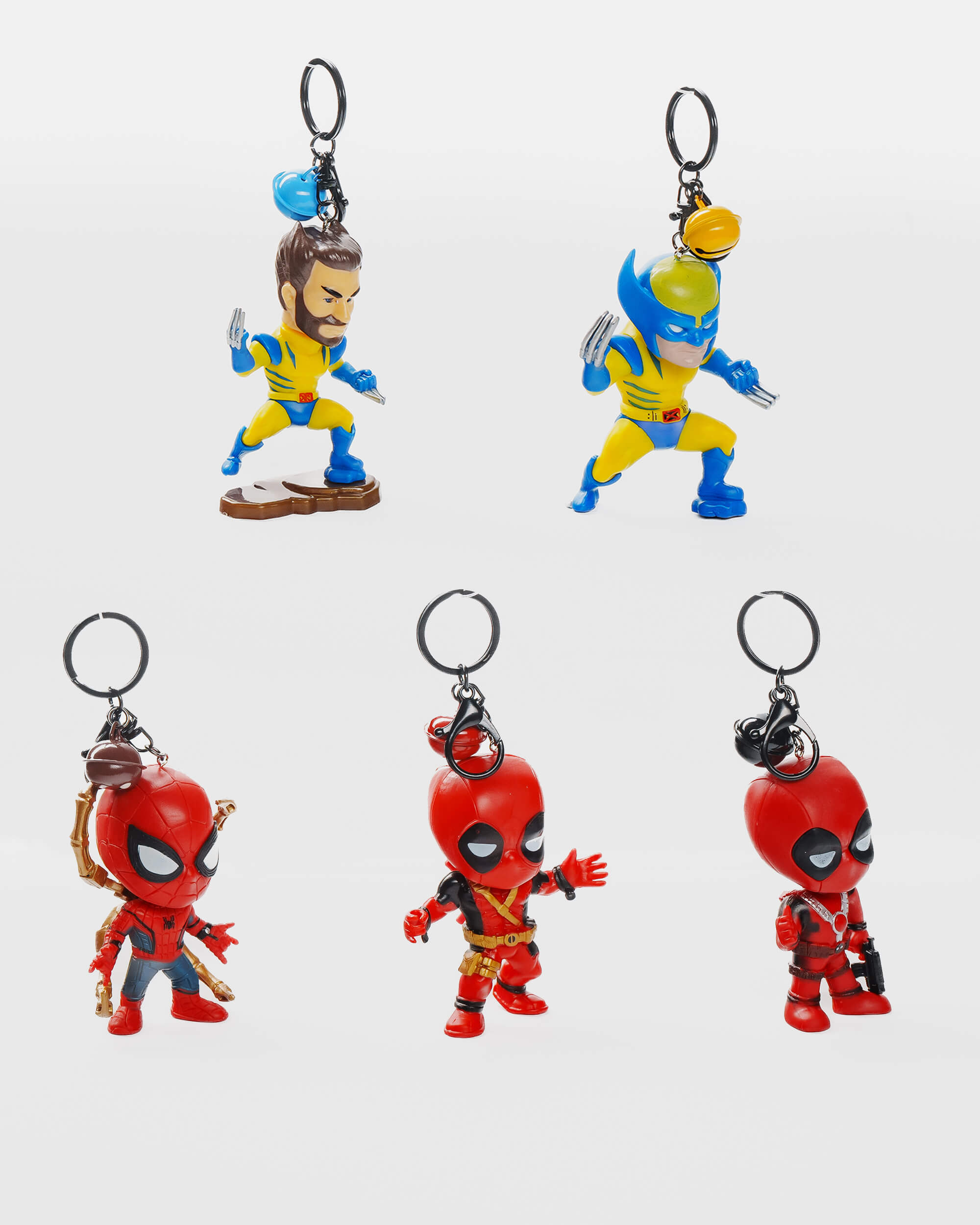 Marvel Action Legends Keychain Set (5 pcs)