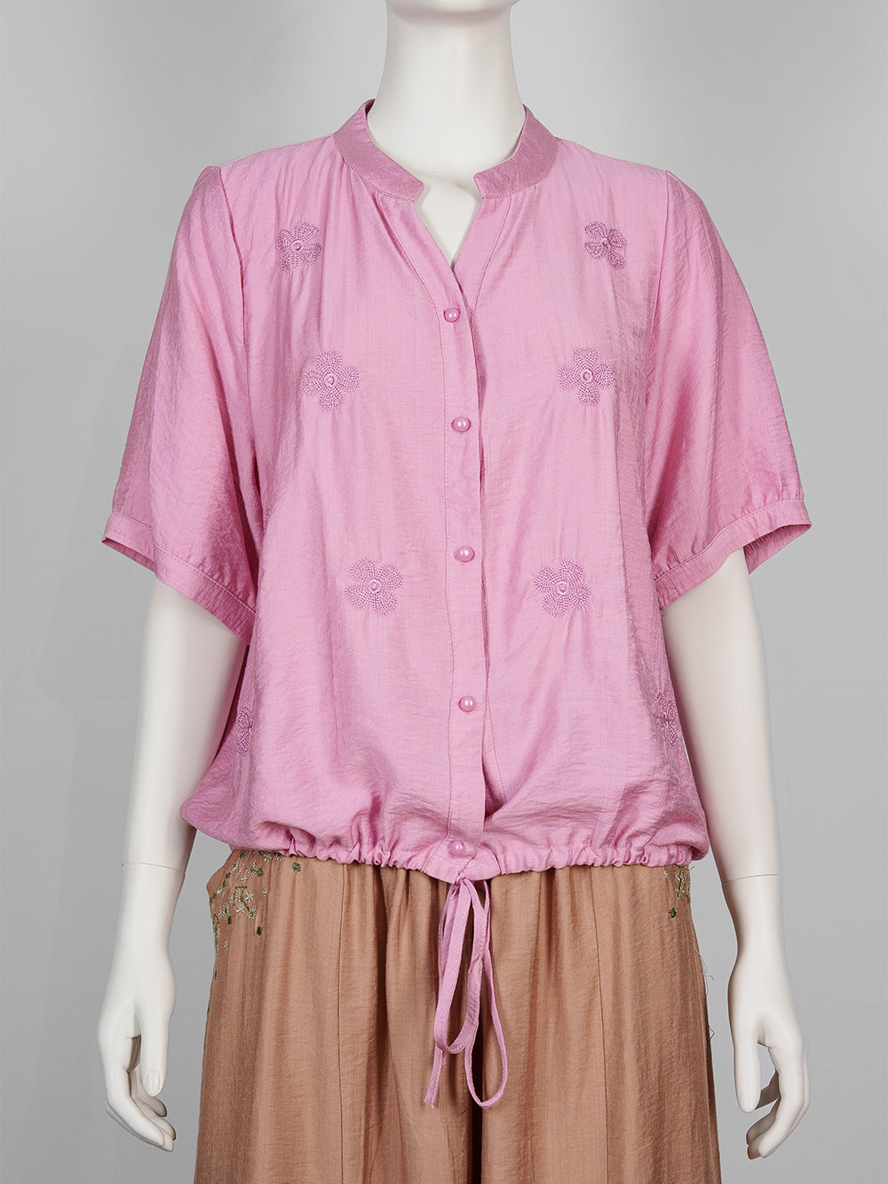 Bloom Dot Embroidered Blouse