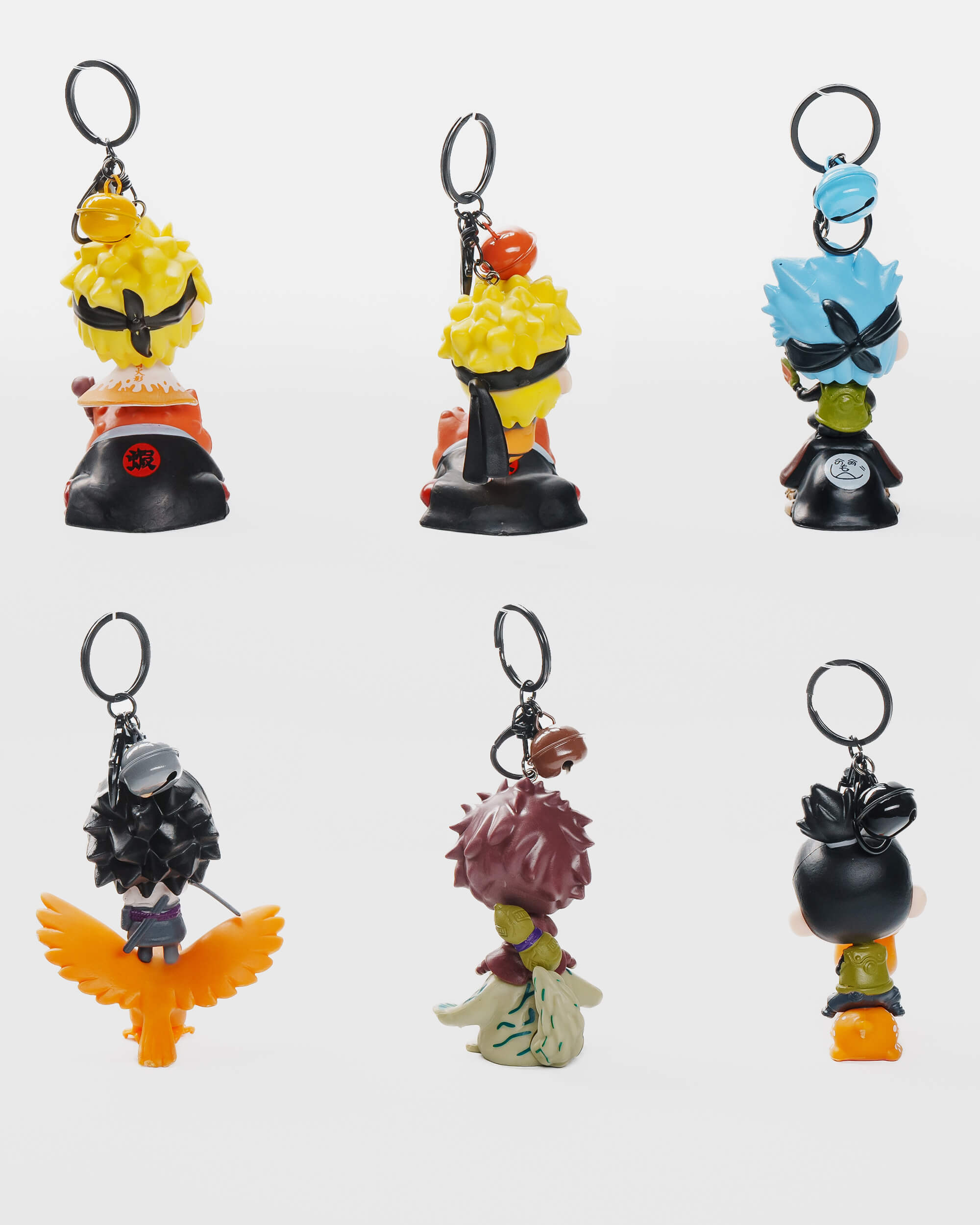 Naruto Summon Beast Keychain Set (6 pcs)