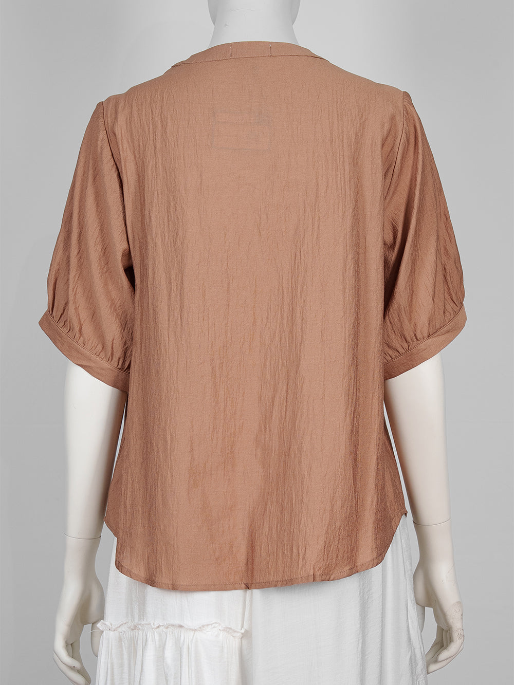 Geo Line Embroidered Blouse