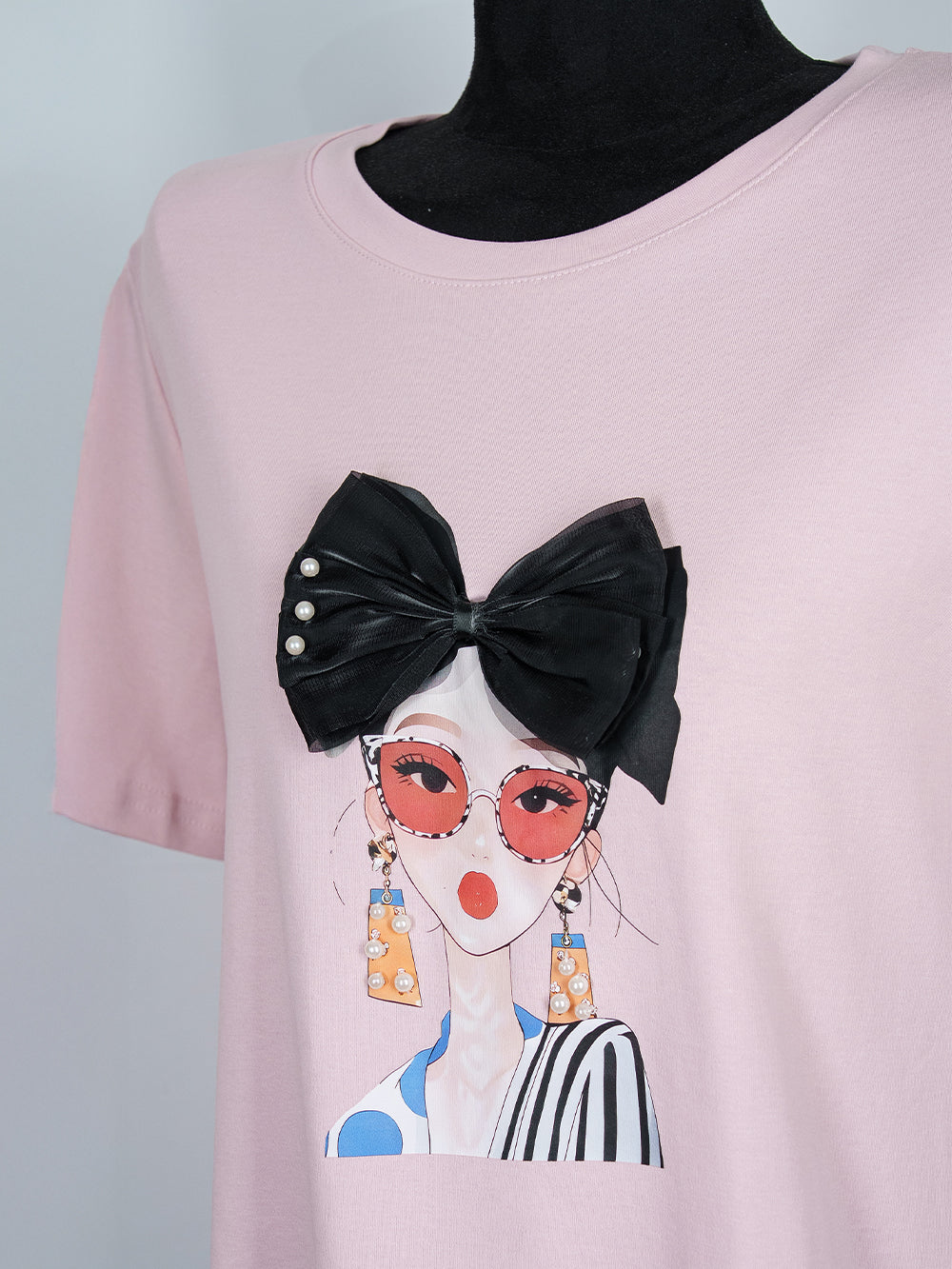 Chic Bow Girl Tee