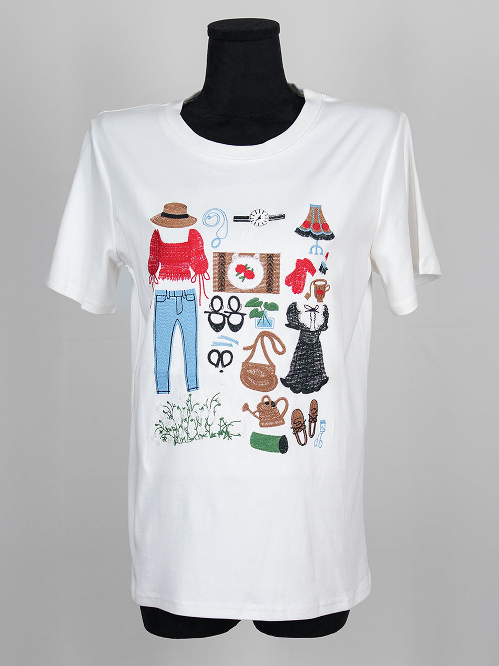 Weekend Style Embroidered Tee