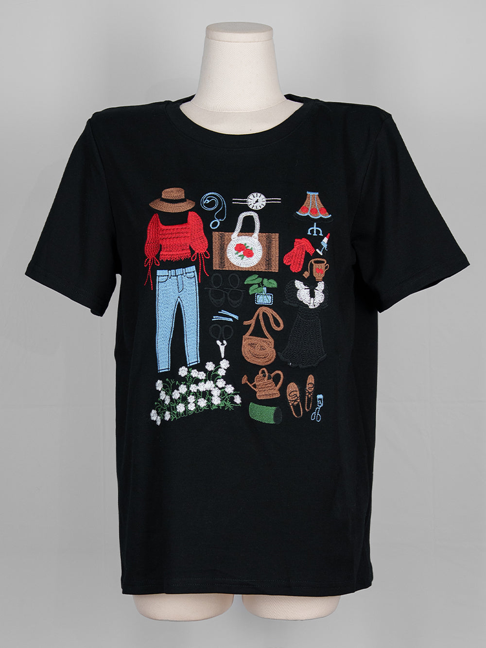 Weekend Style Embroidered Tee