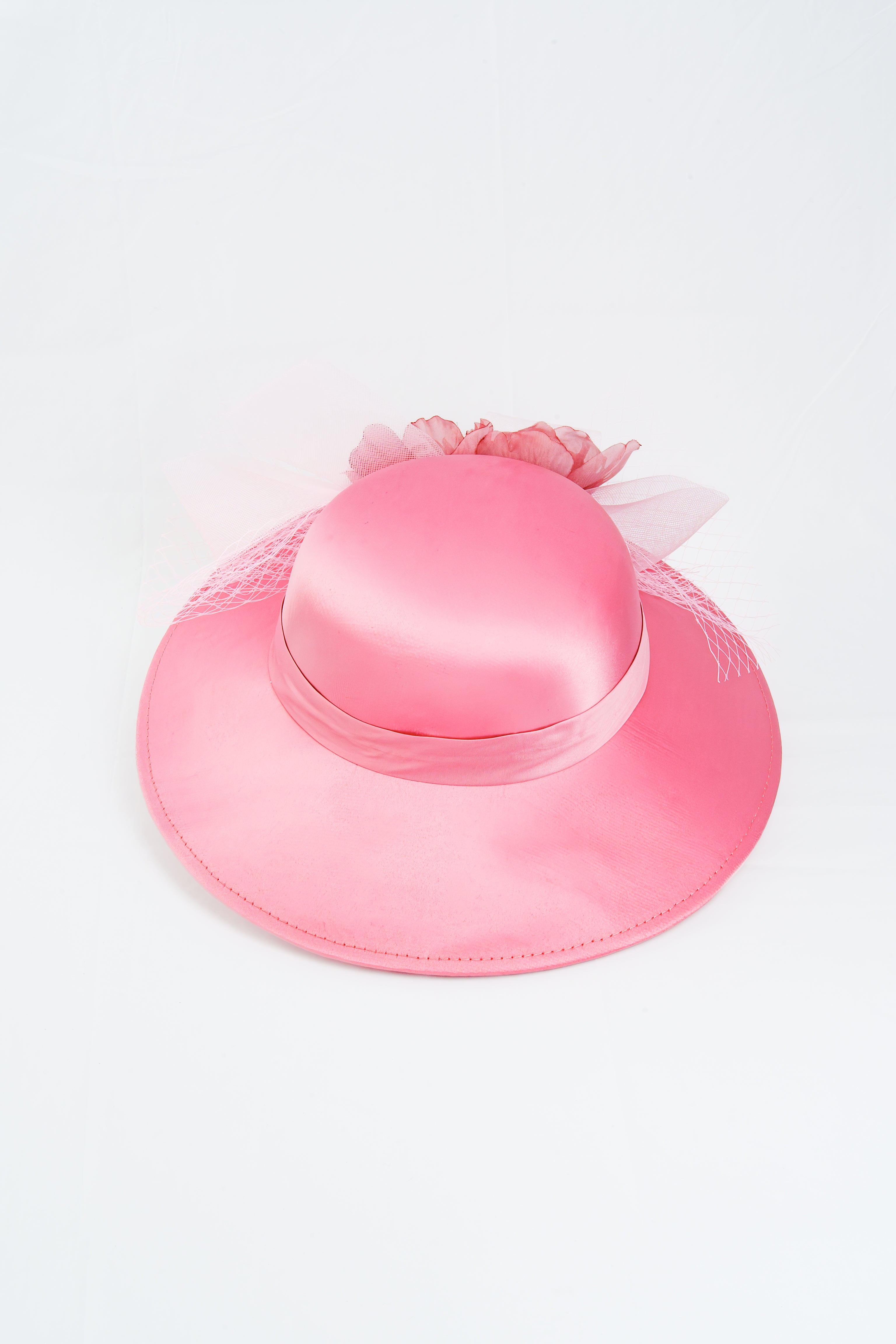 Vintage Floral Fascinator Hat