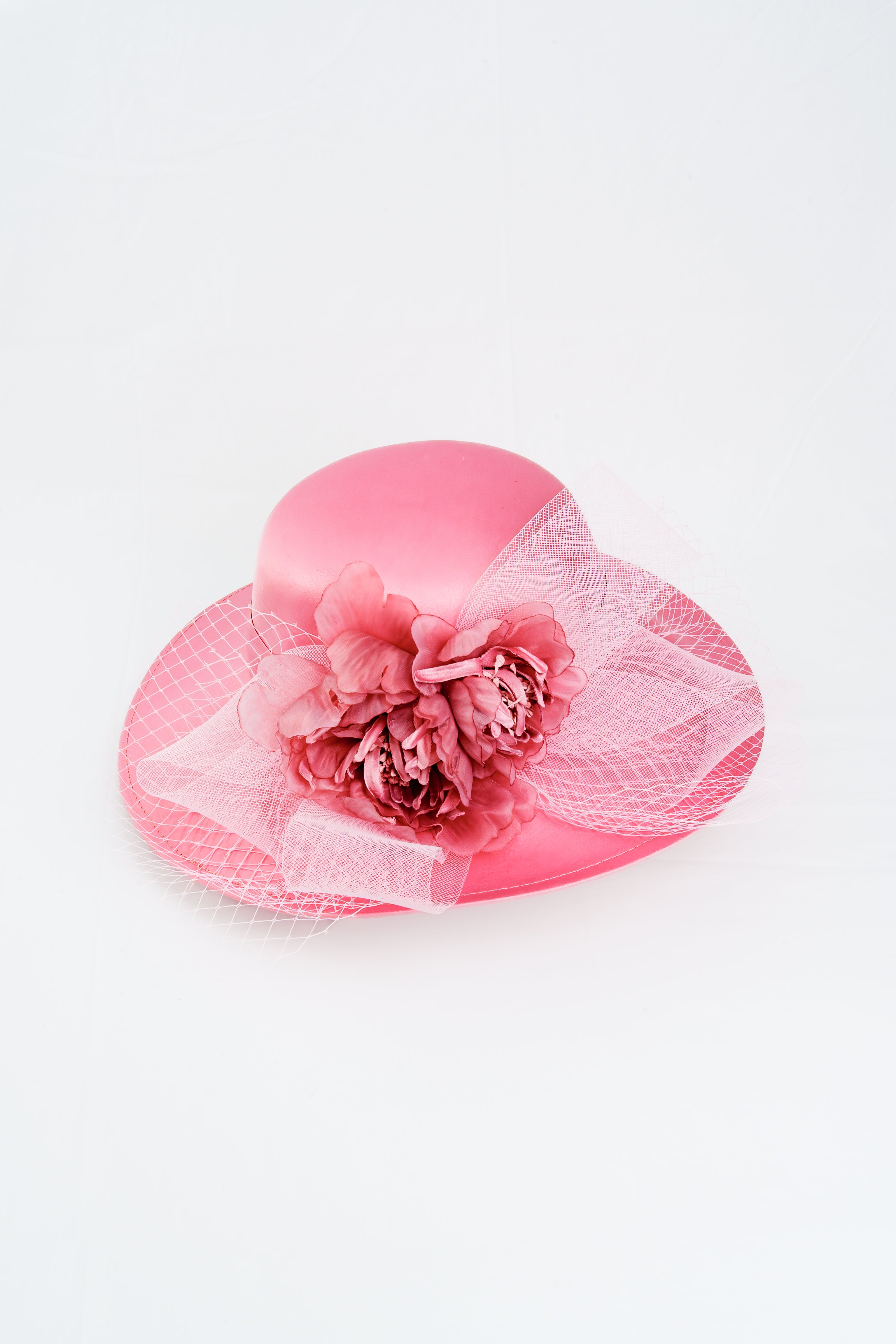 Vintage Floral Fascinator Hat