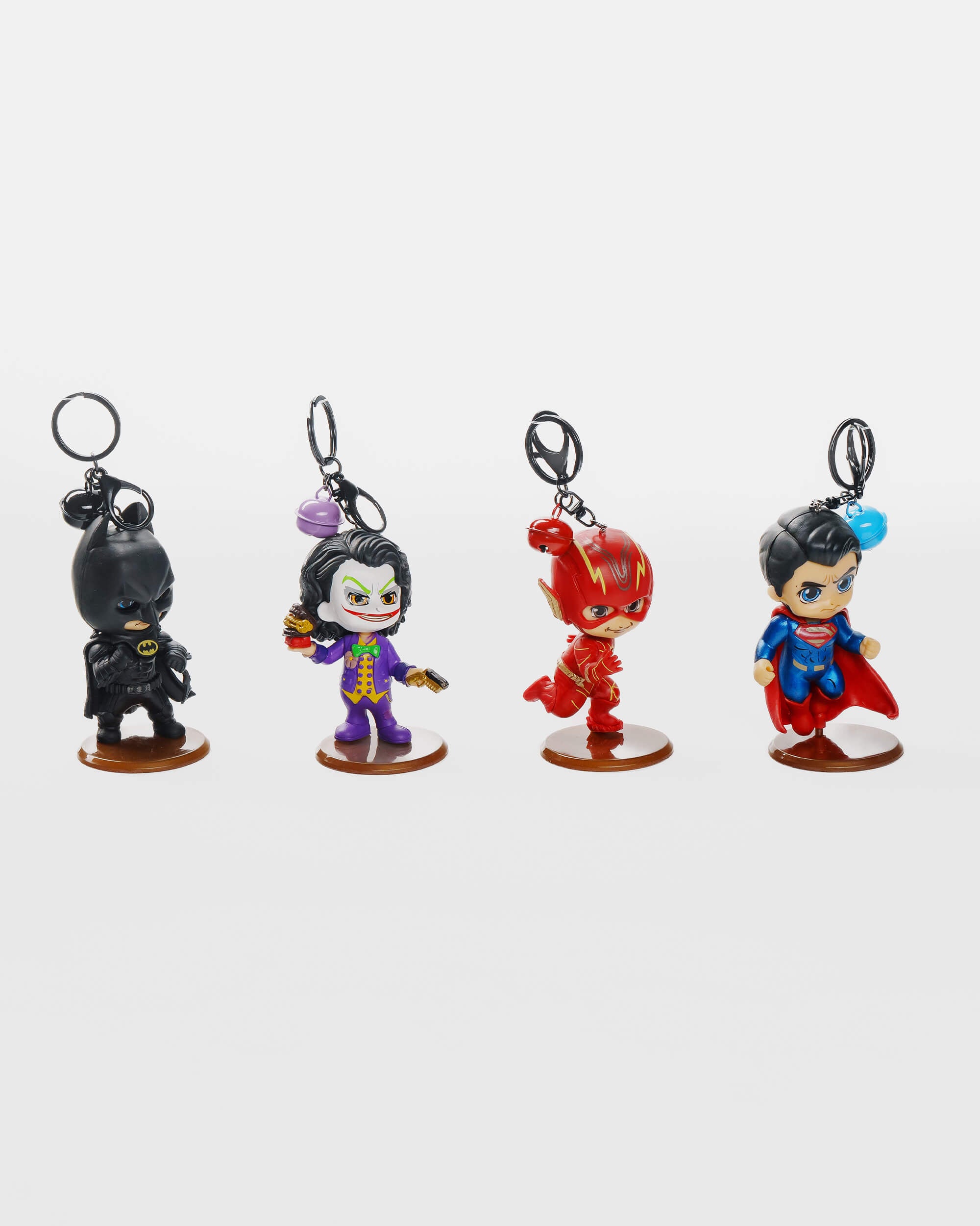 DC Chibi Heroes Keychain Set (4 pcs)