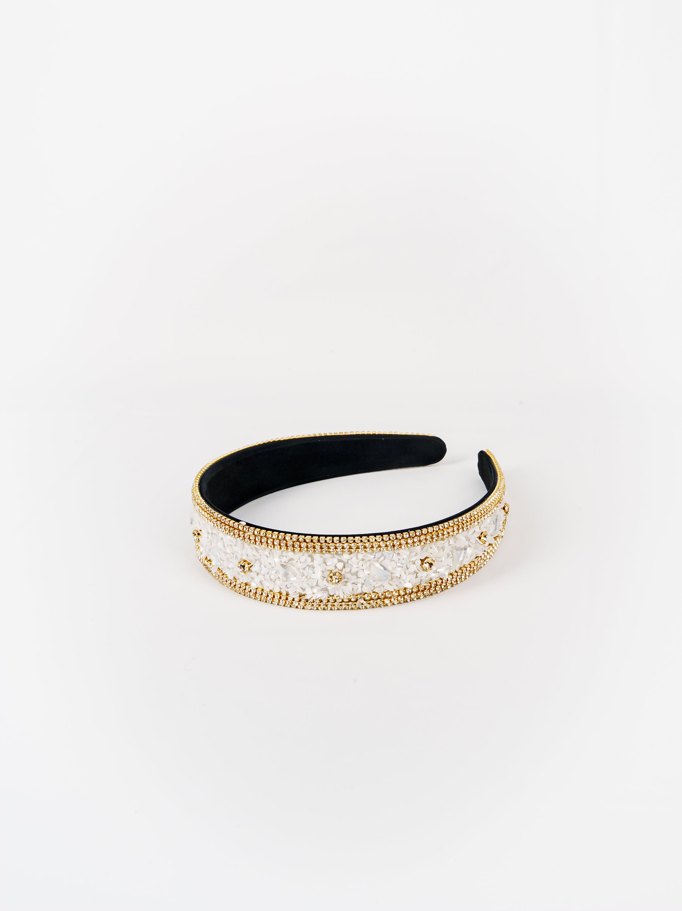 Crystal Bloom Embellished Headband