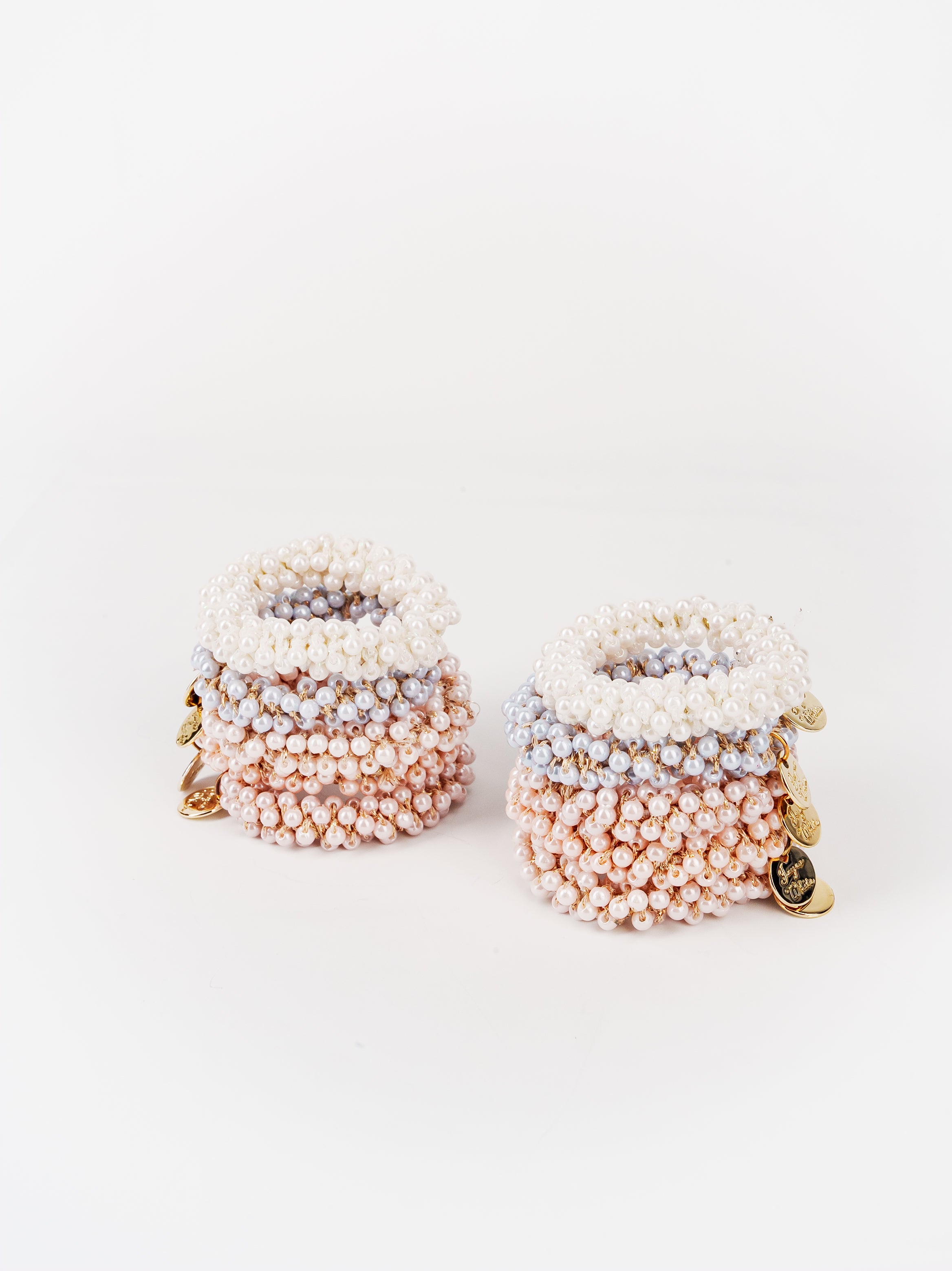 Pearl Cluster Hair Tie Set