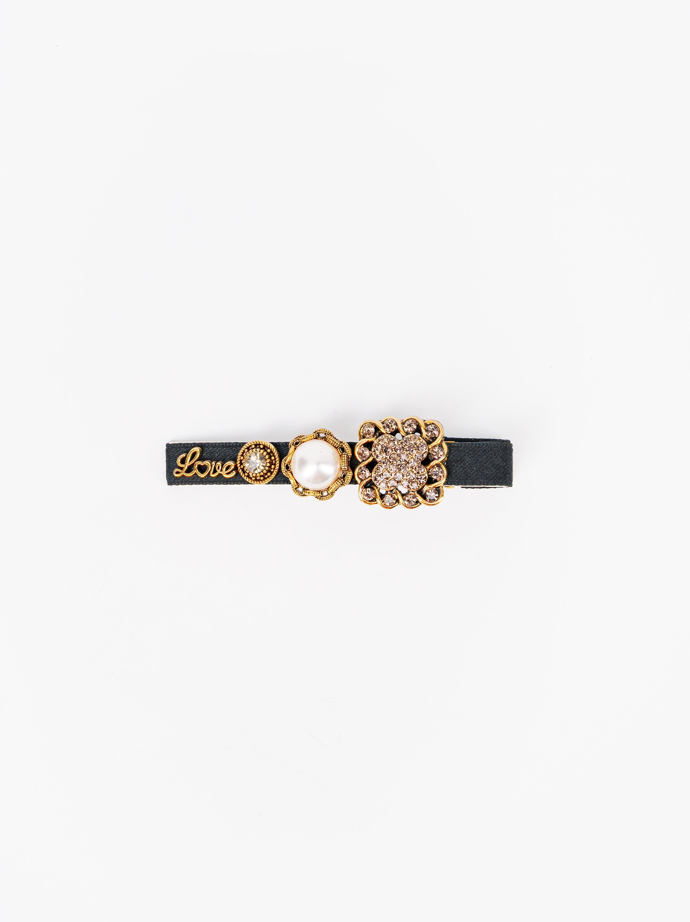 Luxe Charm Alligator Hair Clip