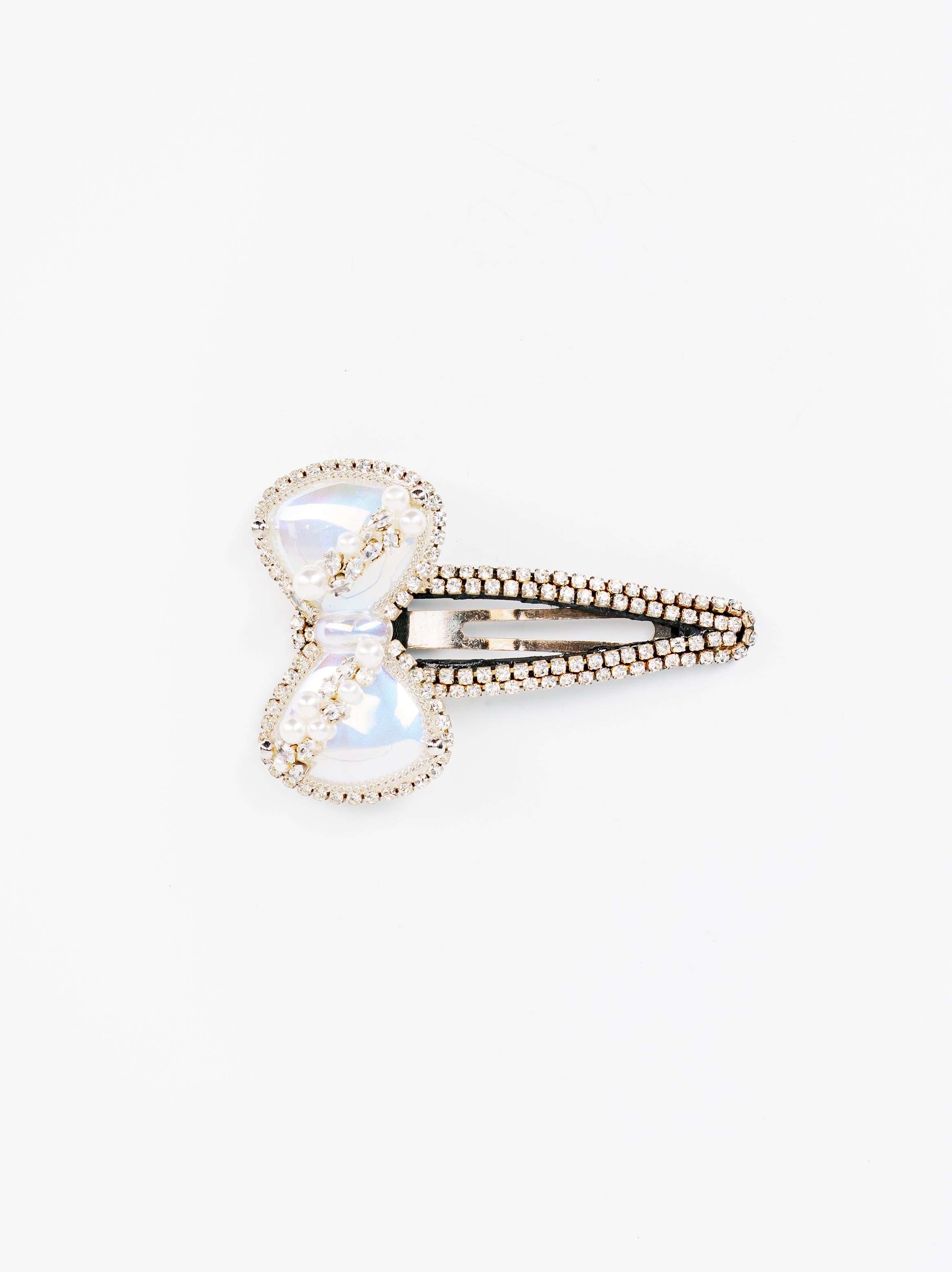 Gem Bow Snap Clip