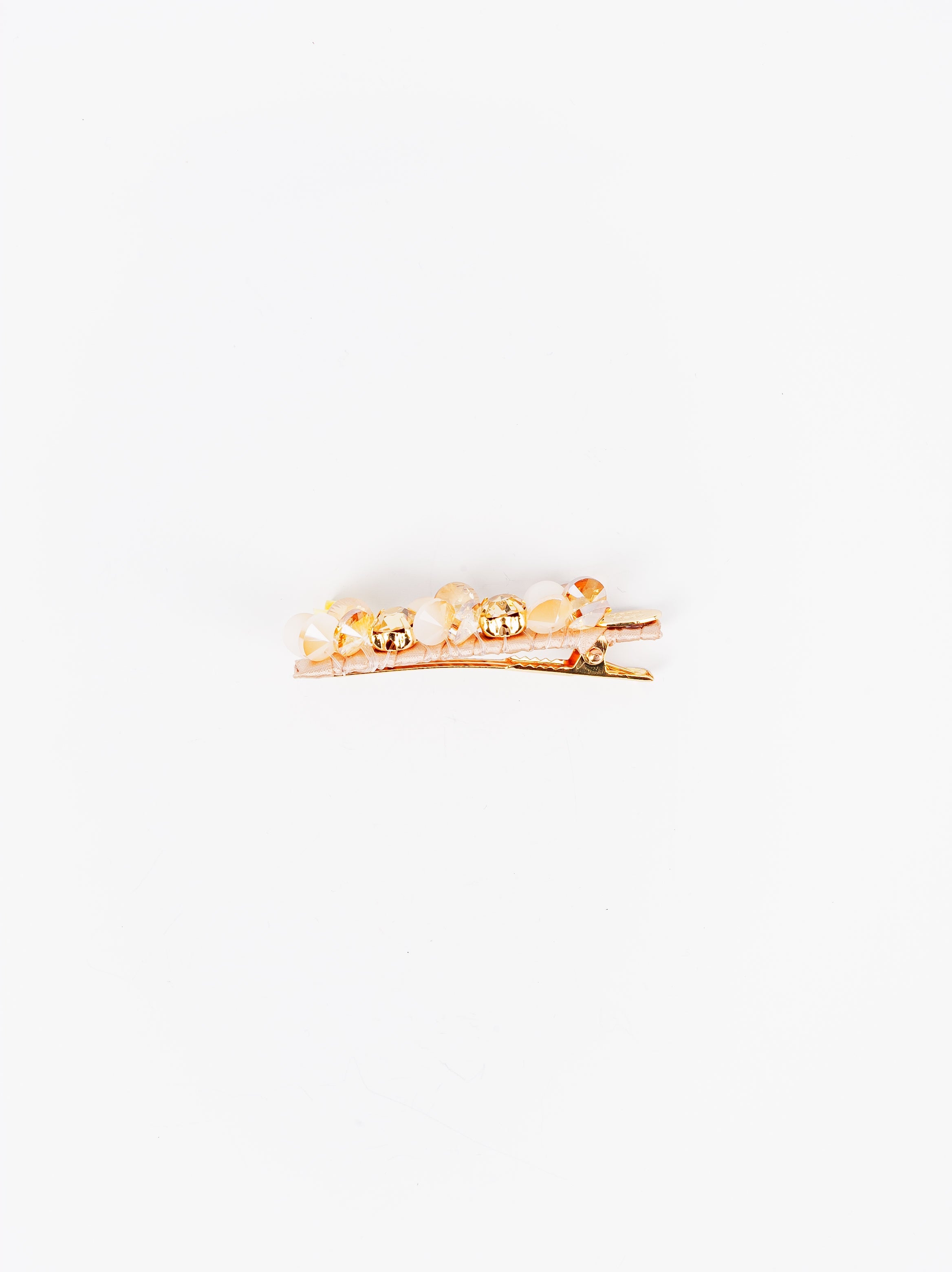 Floral Bead Cluster Clip