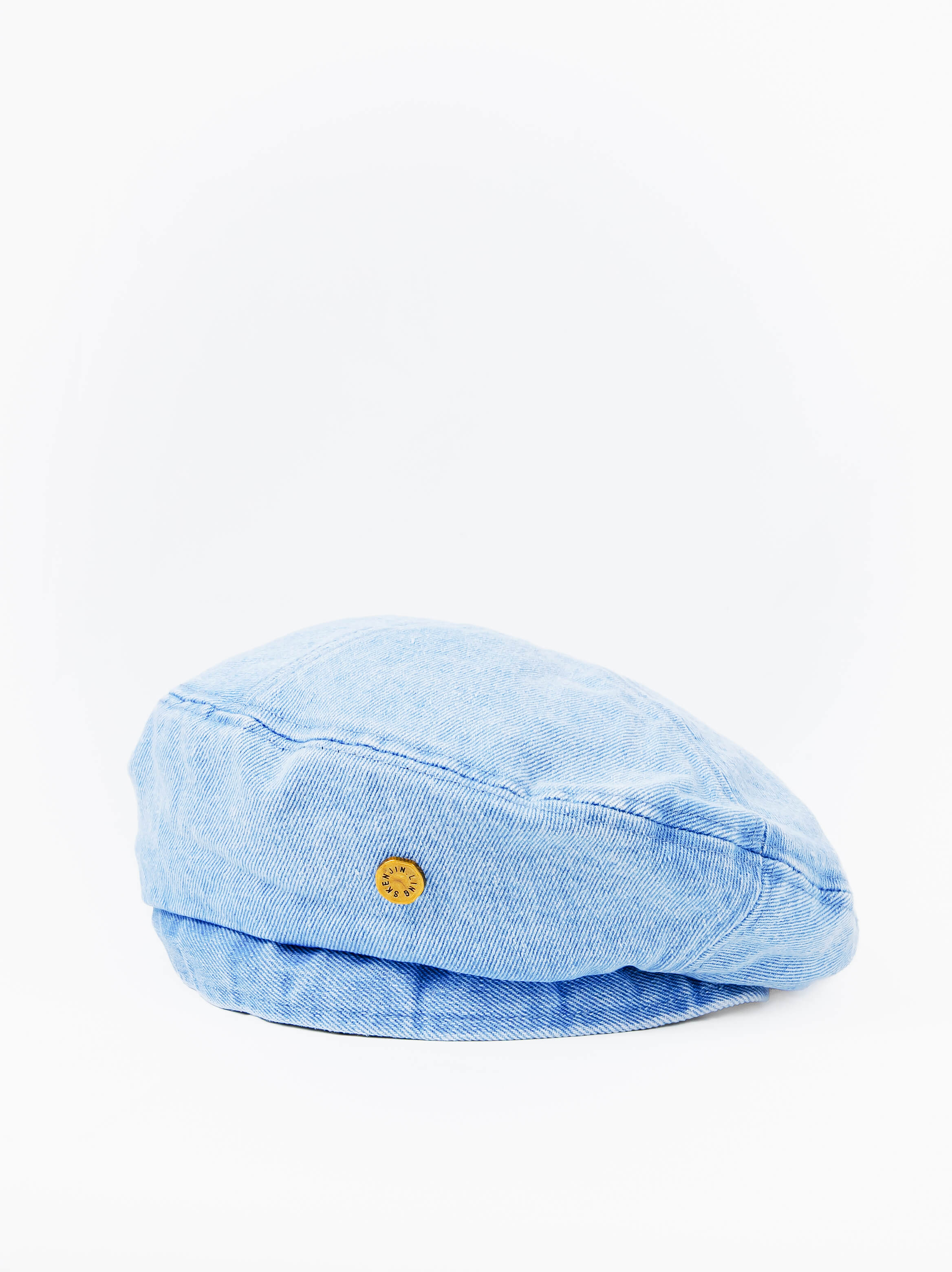 Denim Beret Cap
