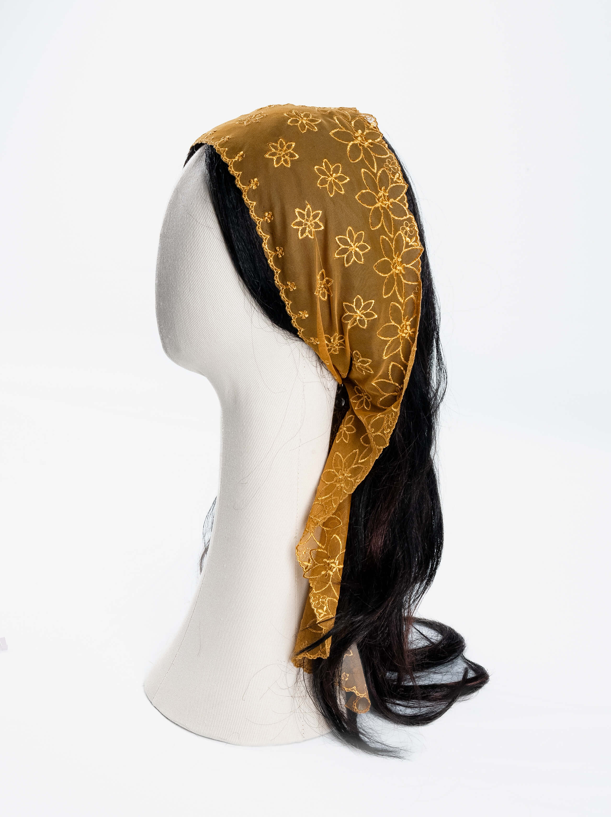 Blossom Lace Veil Scarf