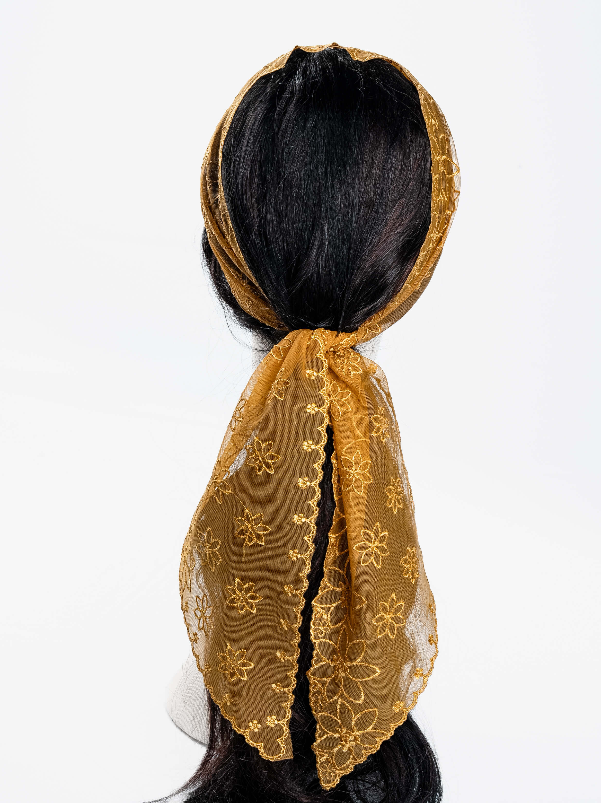 Blossom Lace Veil Scarf