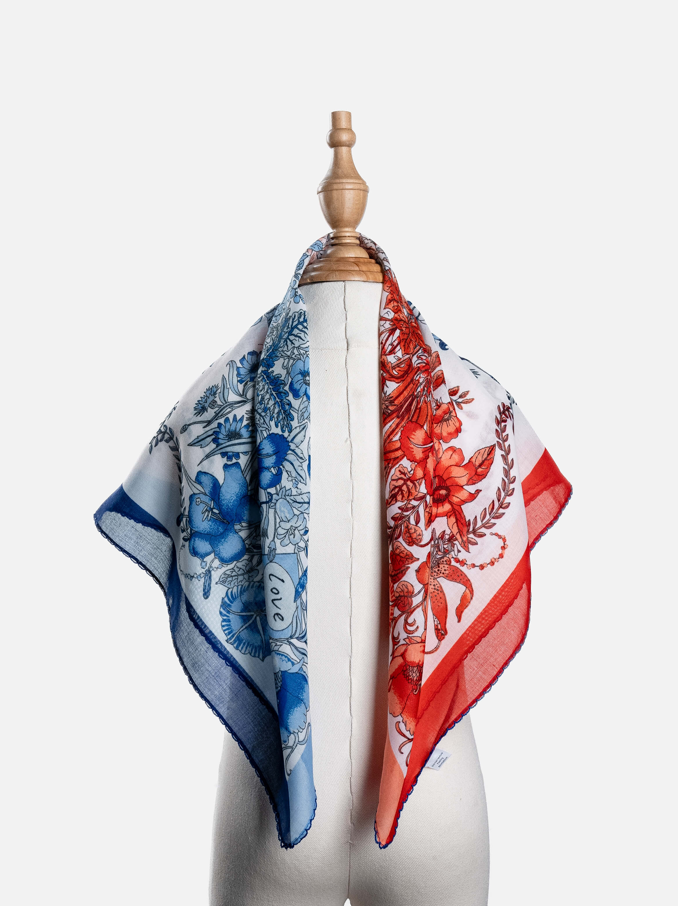 Botanical Love Square Scarf