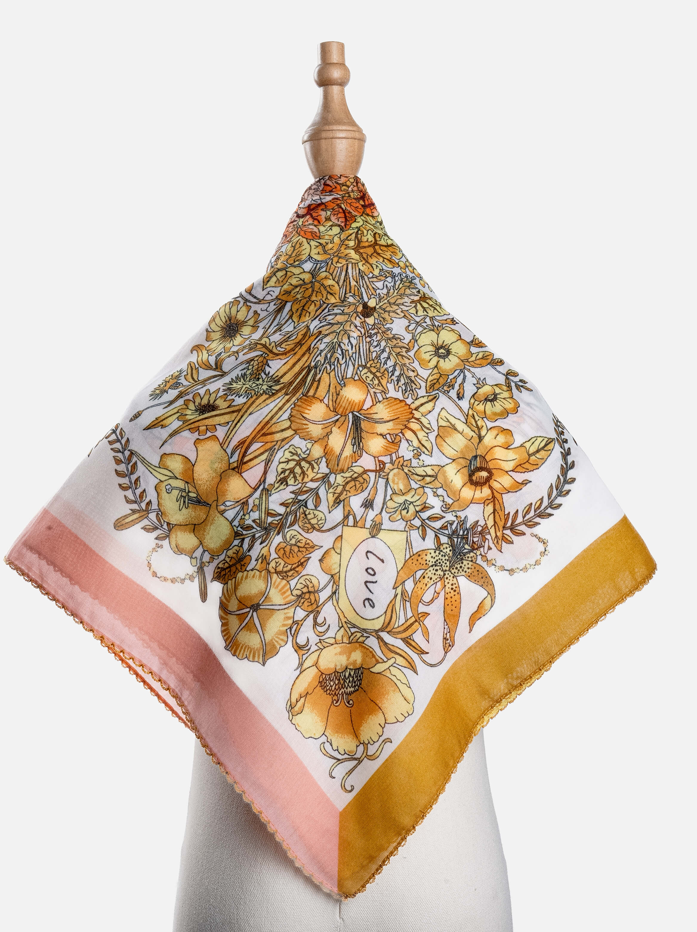 Botanical Love Square Scarf