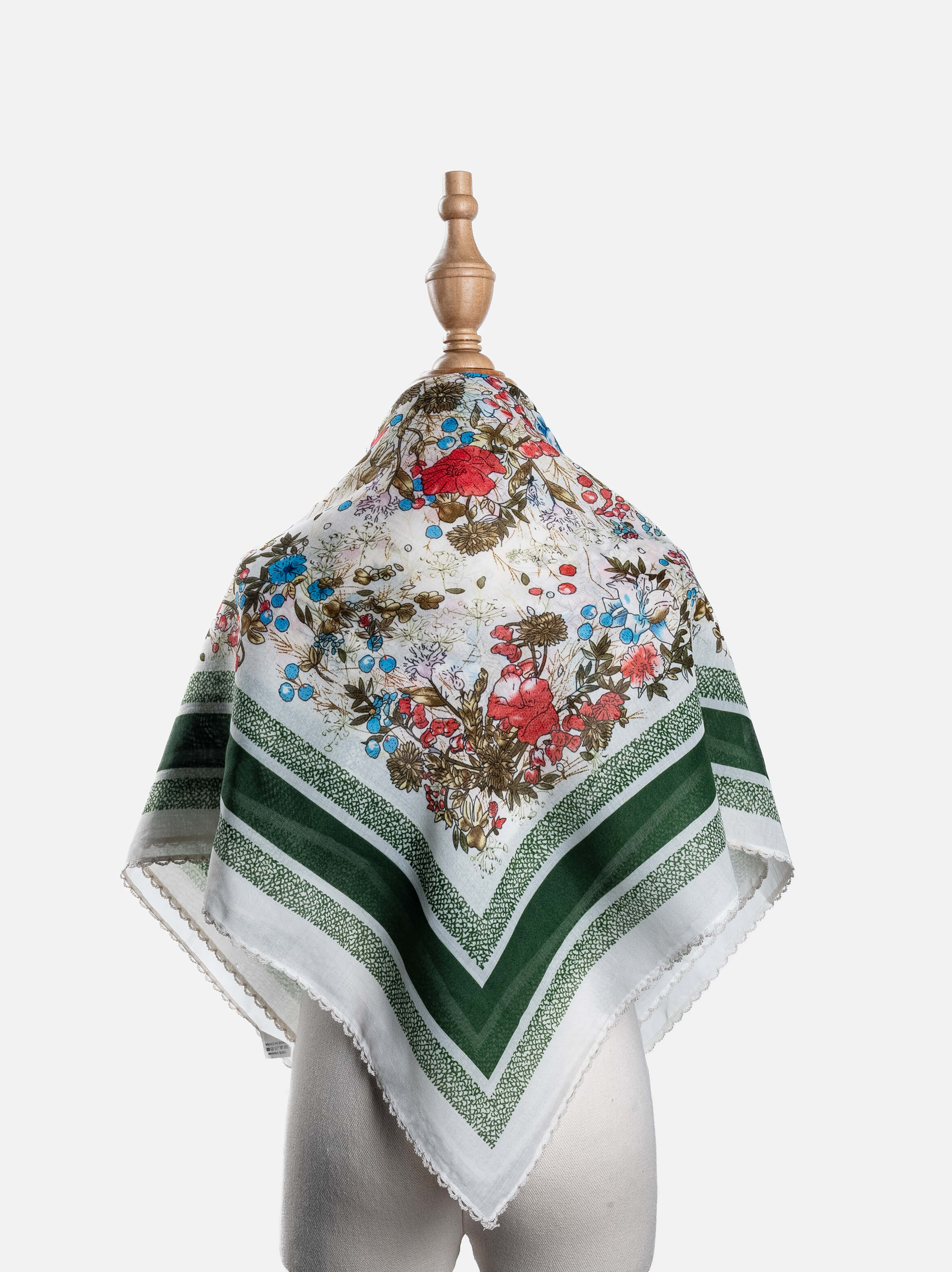 Wild Meadow Border Scarf