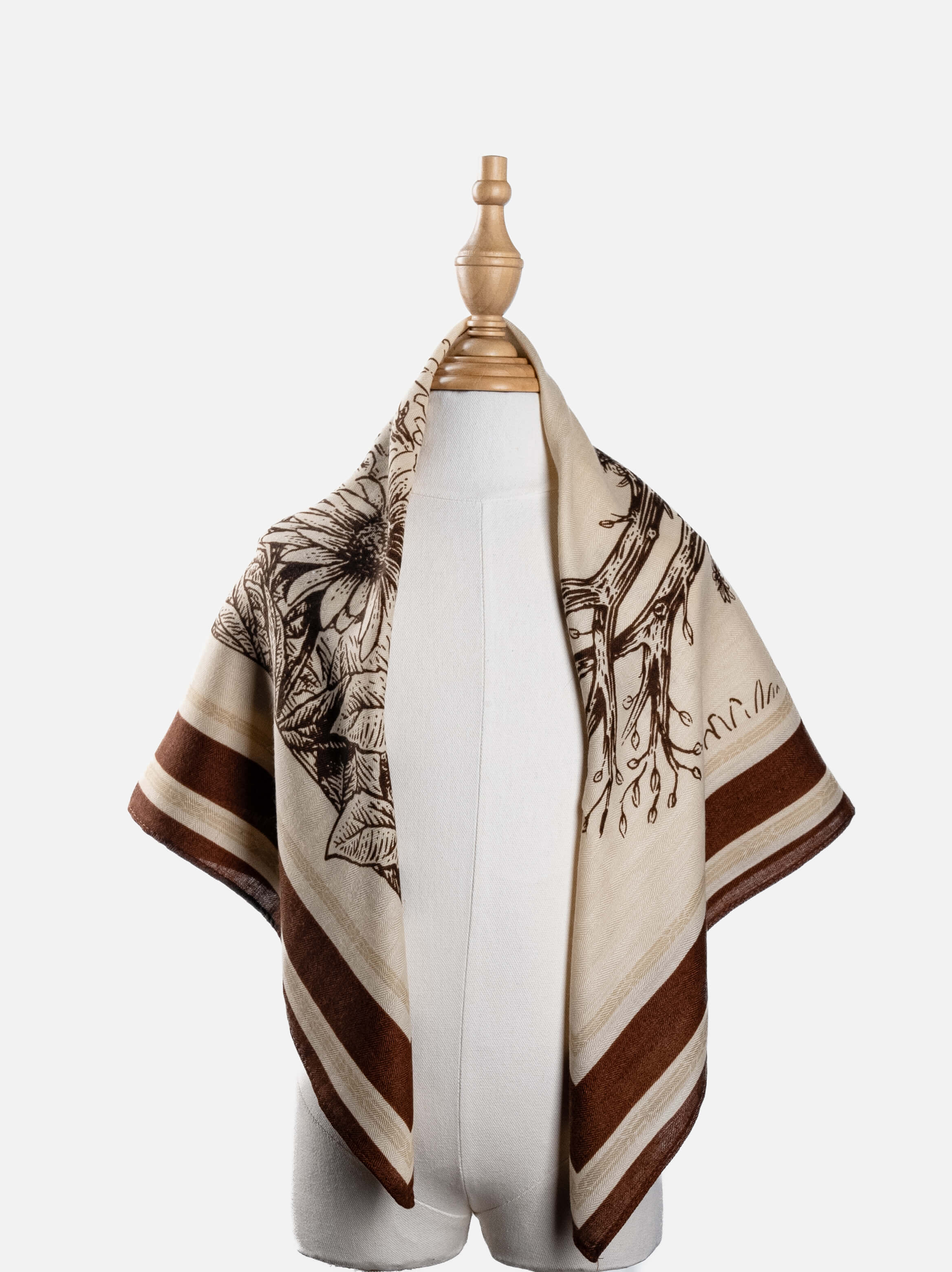 Botanical Frame Scarf