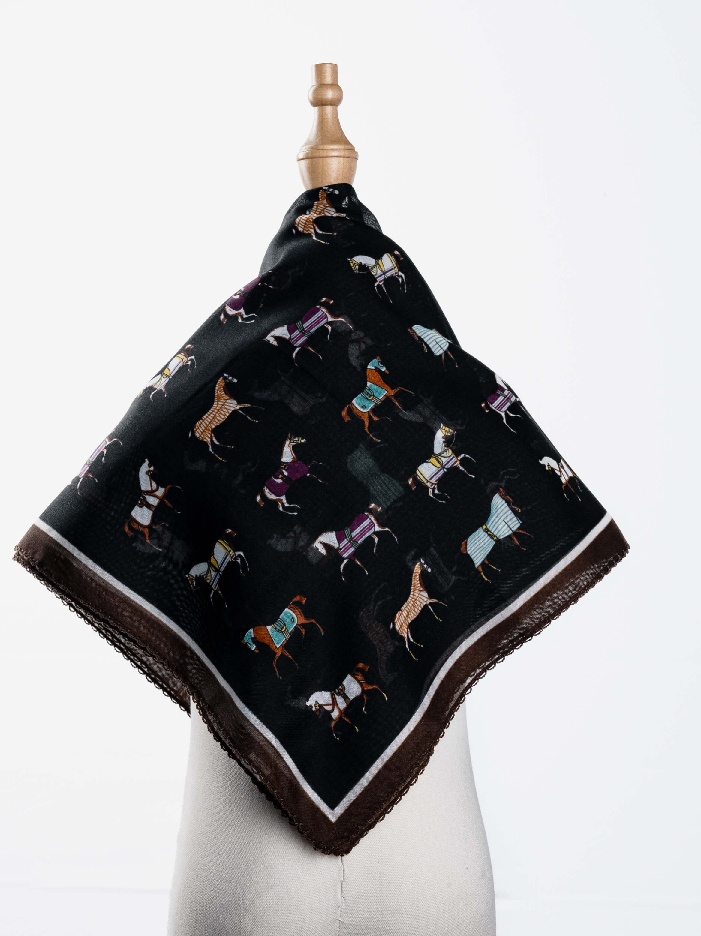 Mini Horse Parade Square Scarf