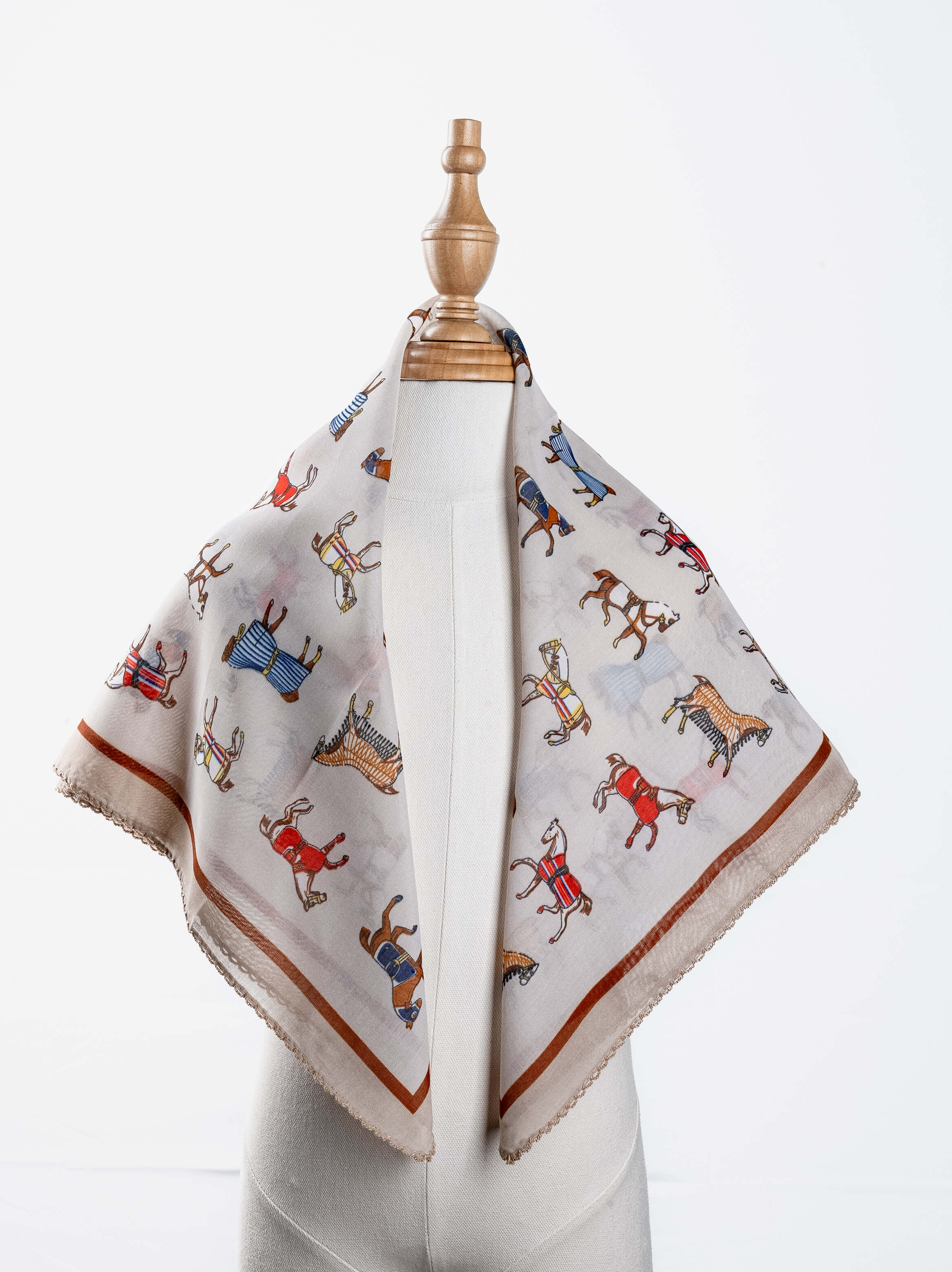 Mini Horse Parade Square Scarf