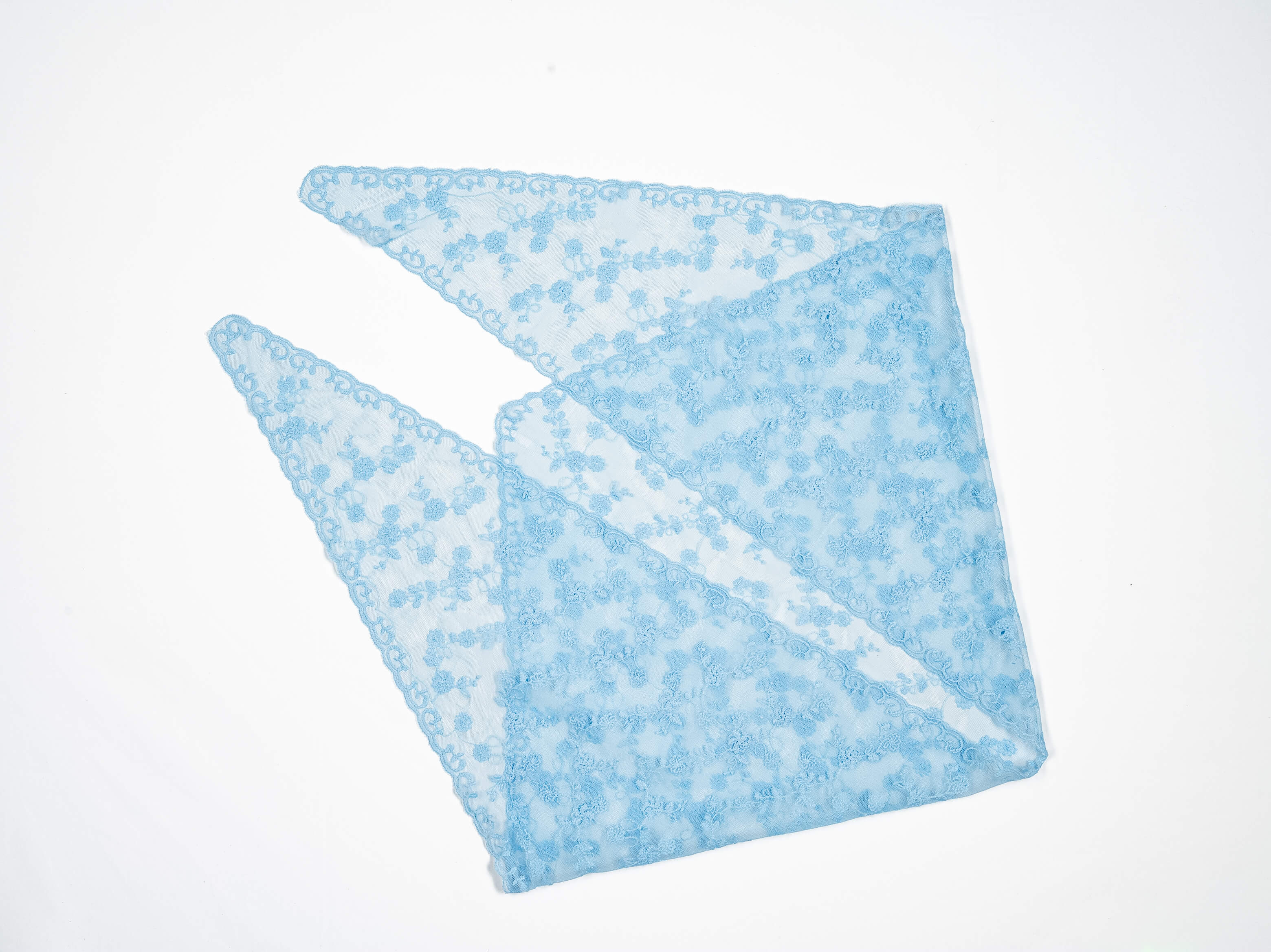 Daisy Whirl Lace Veil Scarf