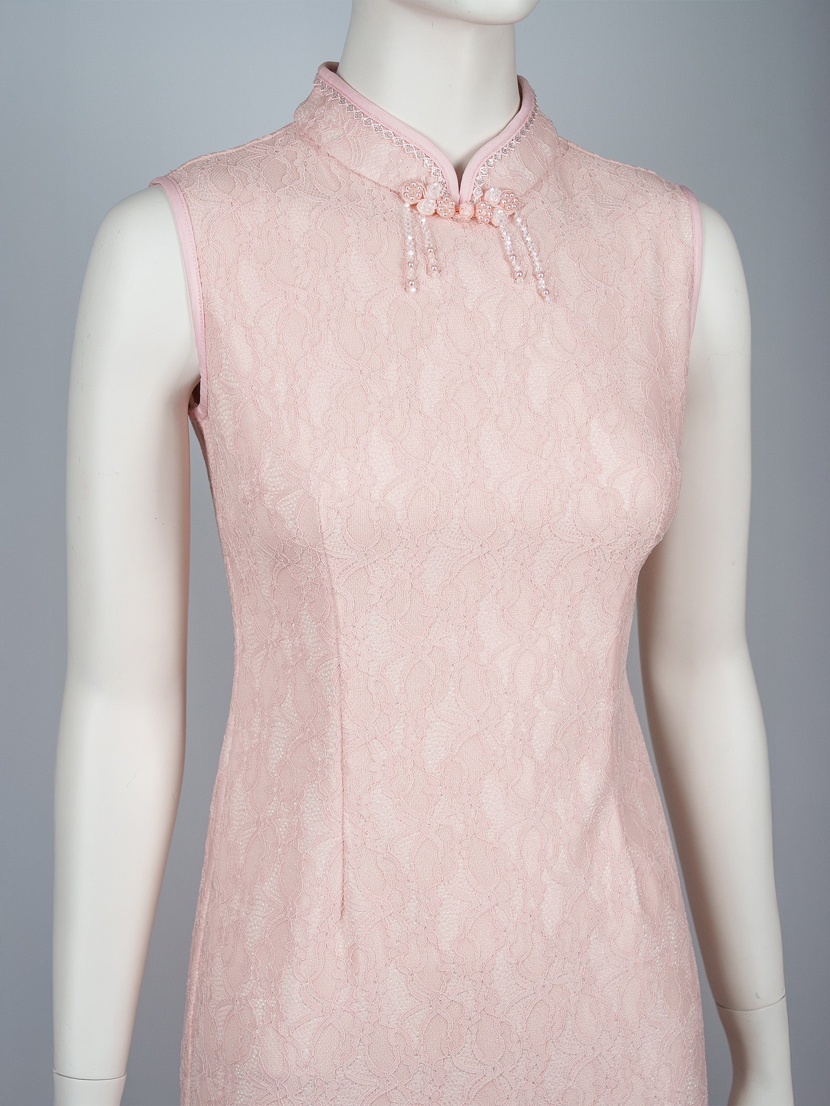 Women's Lace Cheongsam Set with Bolero Jacket