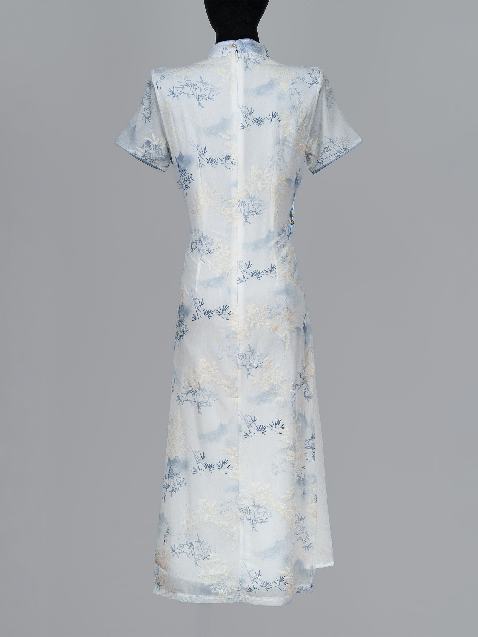 Women’s Misty Bamboo Landscape Cheongsam