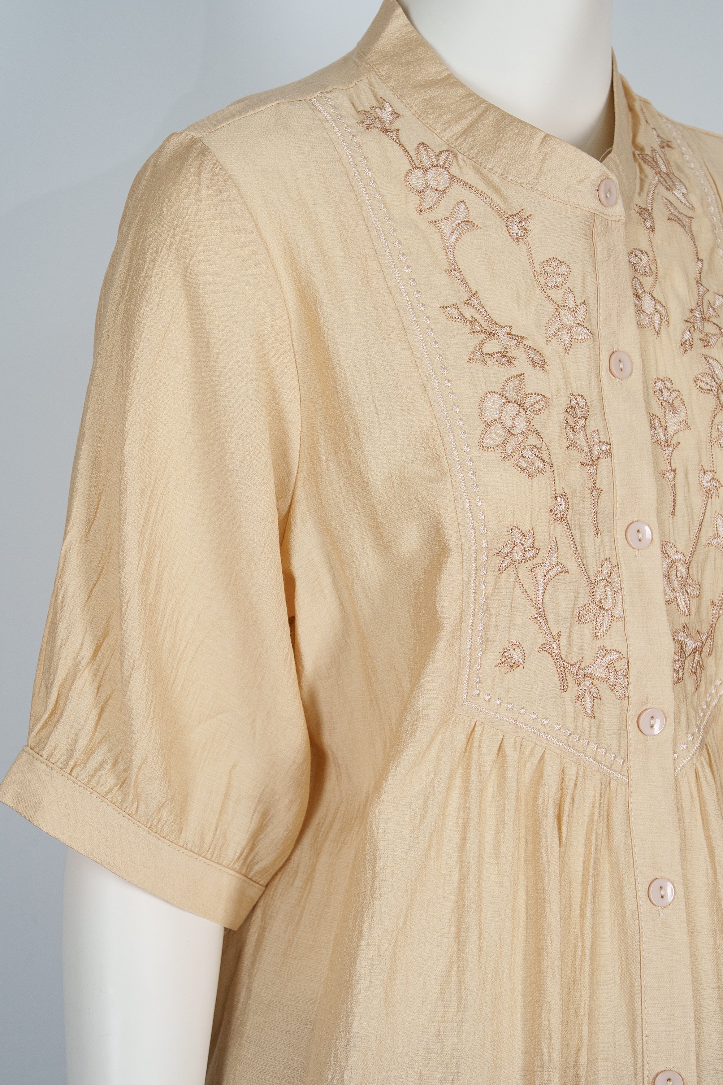 Botanic Embroidered Blouse