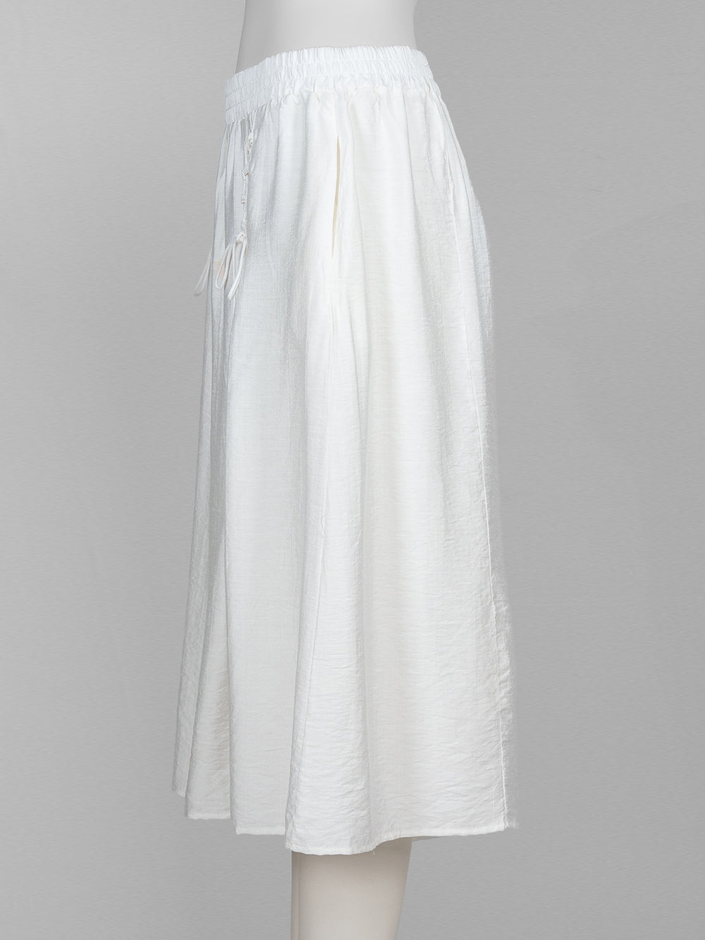 Front Lace-Up Wide-Leg Pants