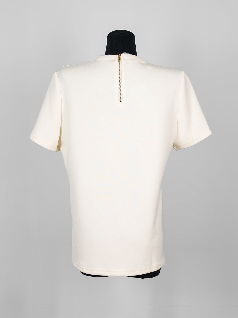 Embroidered Swan Pearl Tee