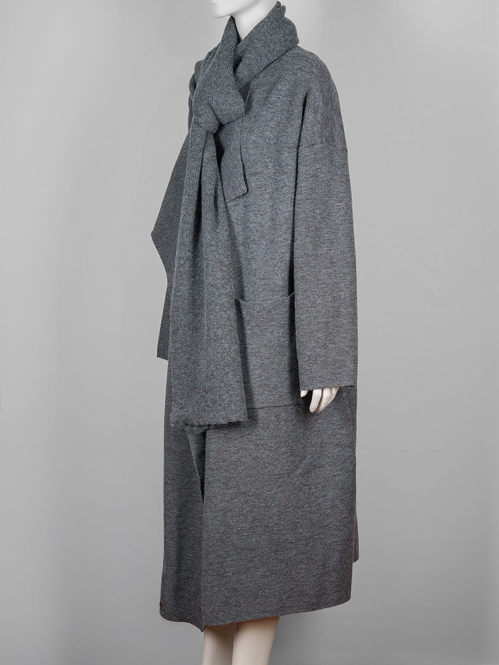 Chelsea Knitted Trench Coat