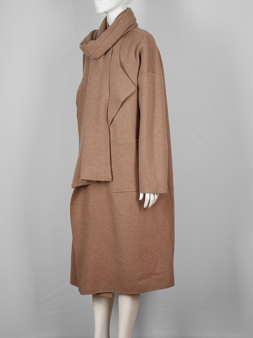 Chelsea Knitted Trench Coat