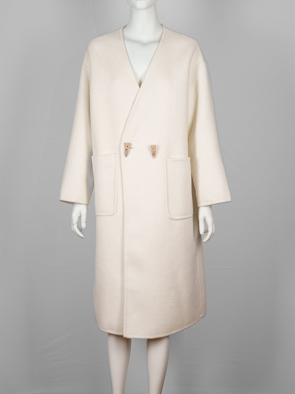 Vinie Wool Coat with Scarf