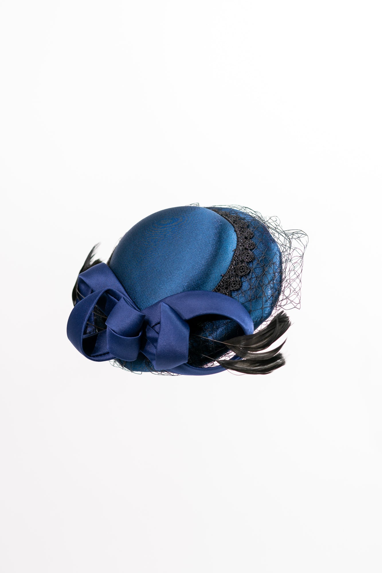 Satin Bow Hat Fascinator