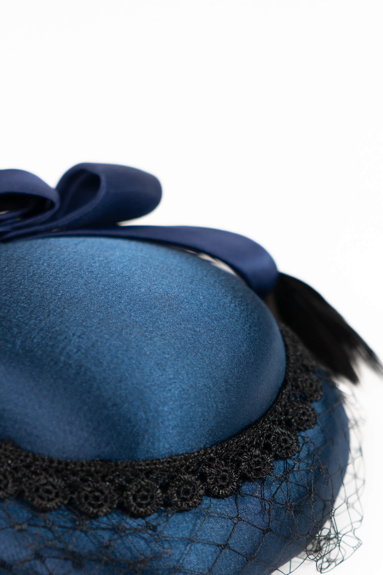Satin Bow Hat Fascinator