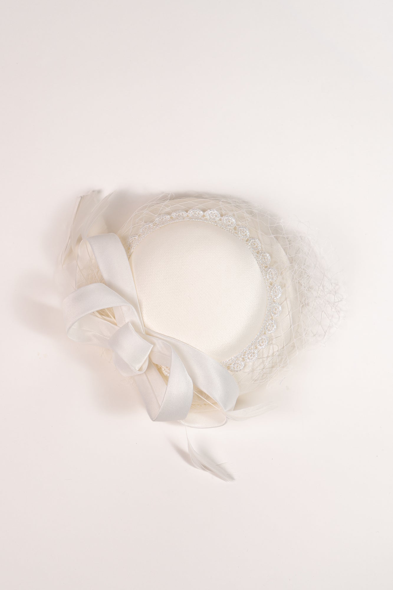 Satin Bow Hat Fascinator