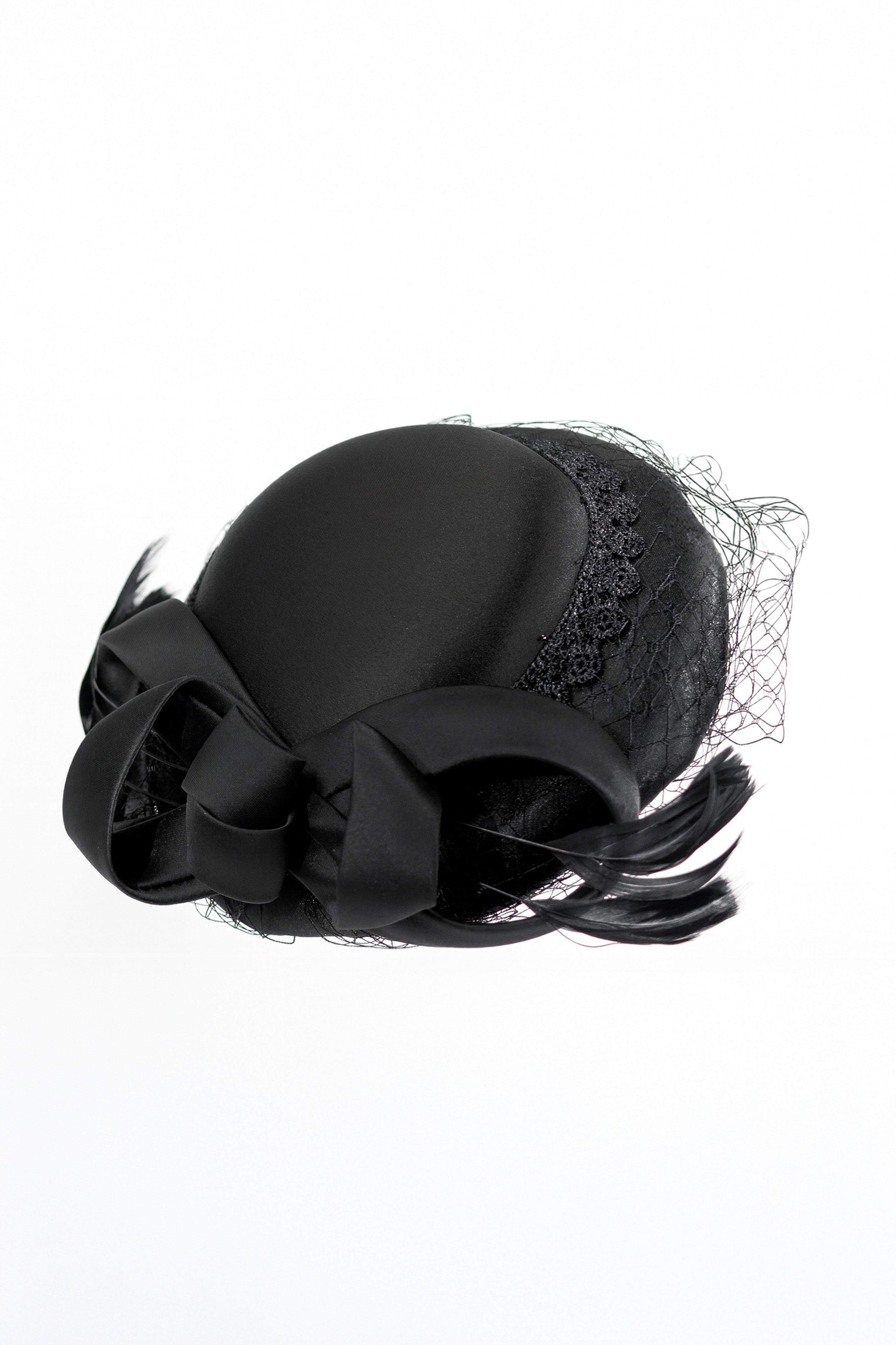 Satin Bow Hat Fascinator