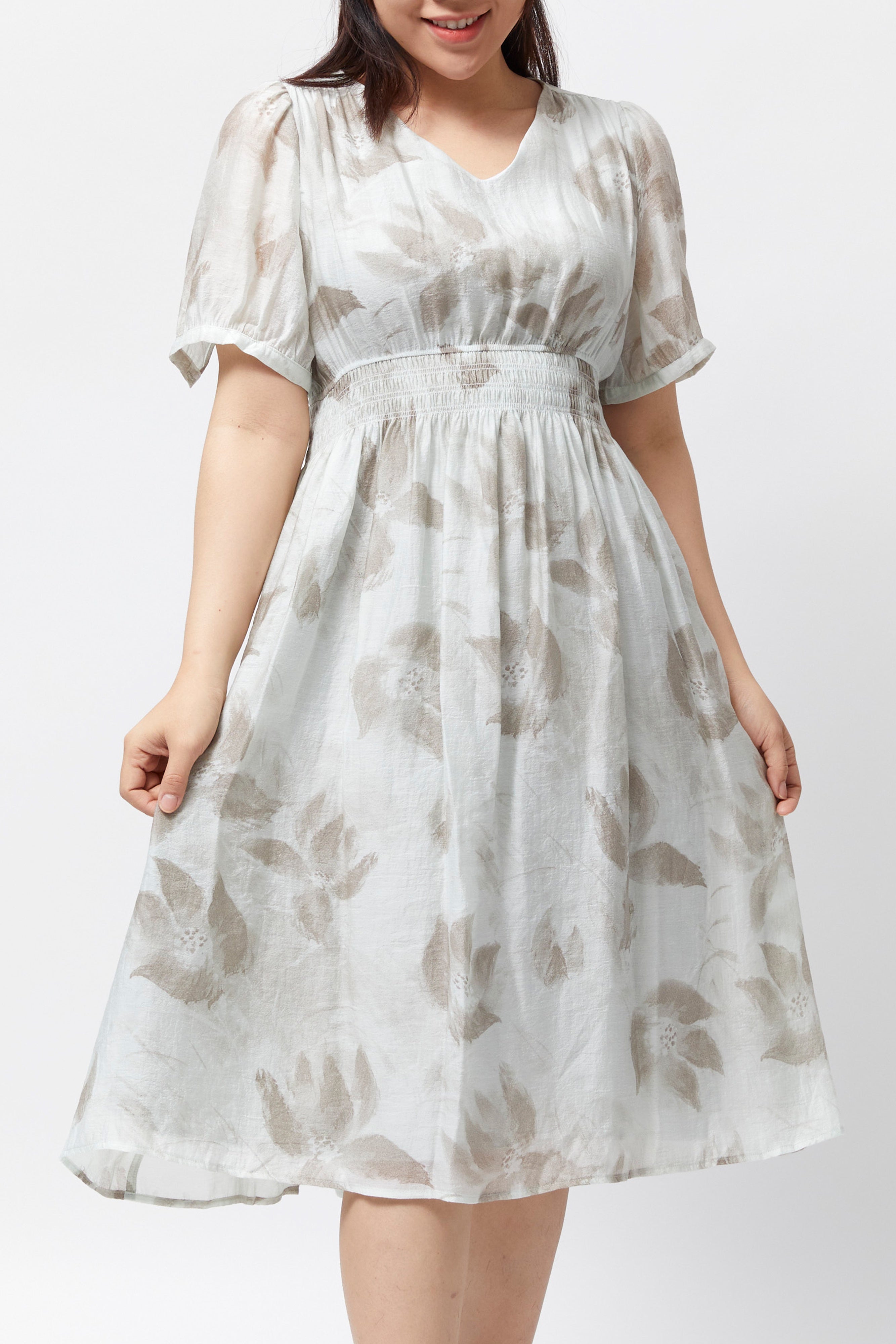 Women's Smock Waist Dress