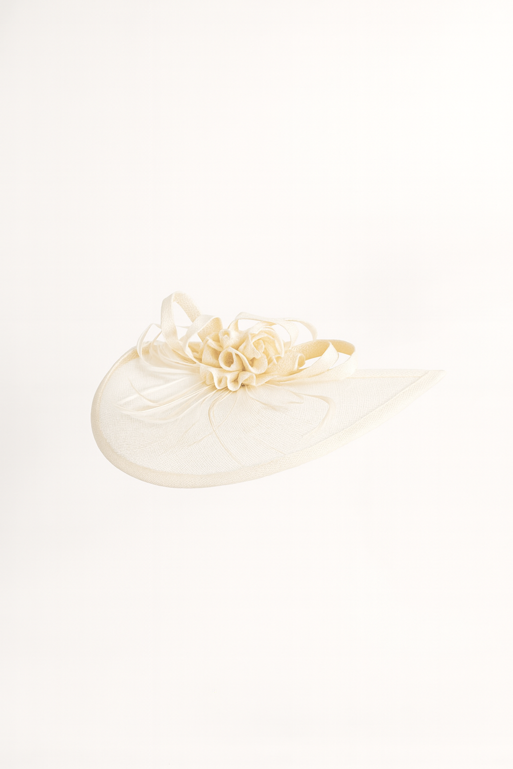 Rosette Whirl Fascinator Hat